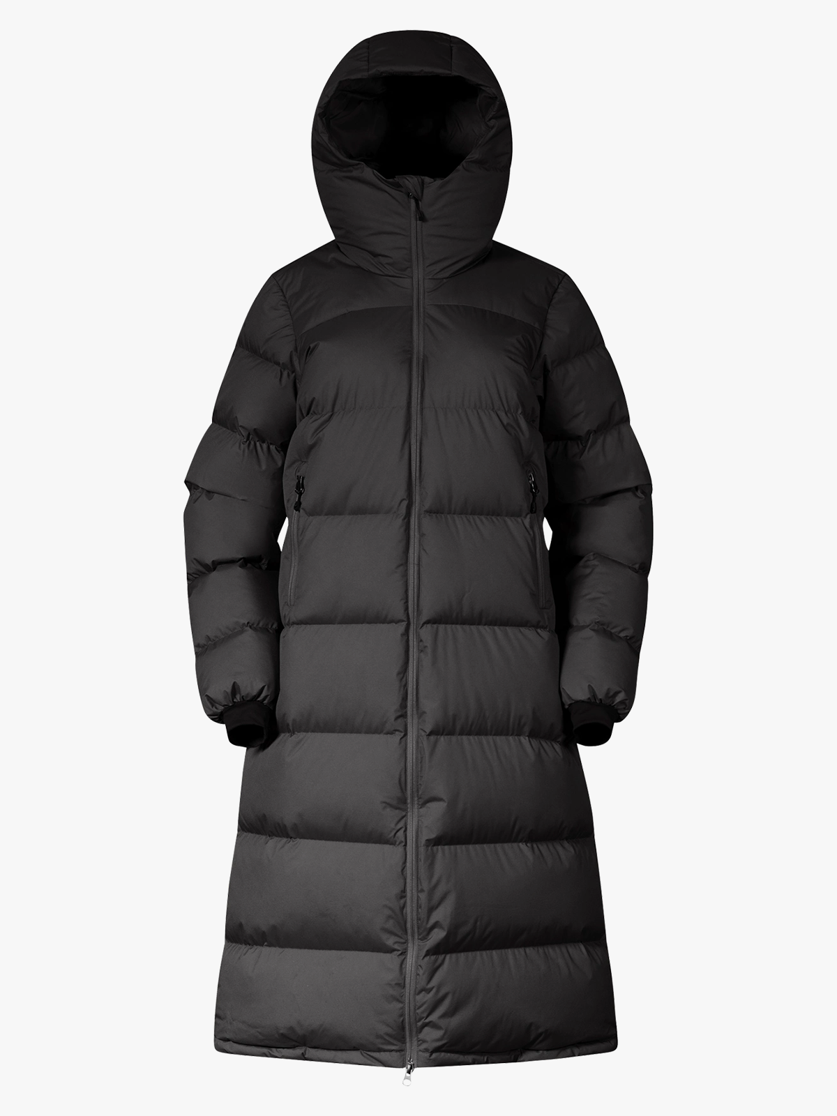 Bergans Oslo Down Long Coat Women Black