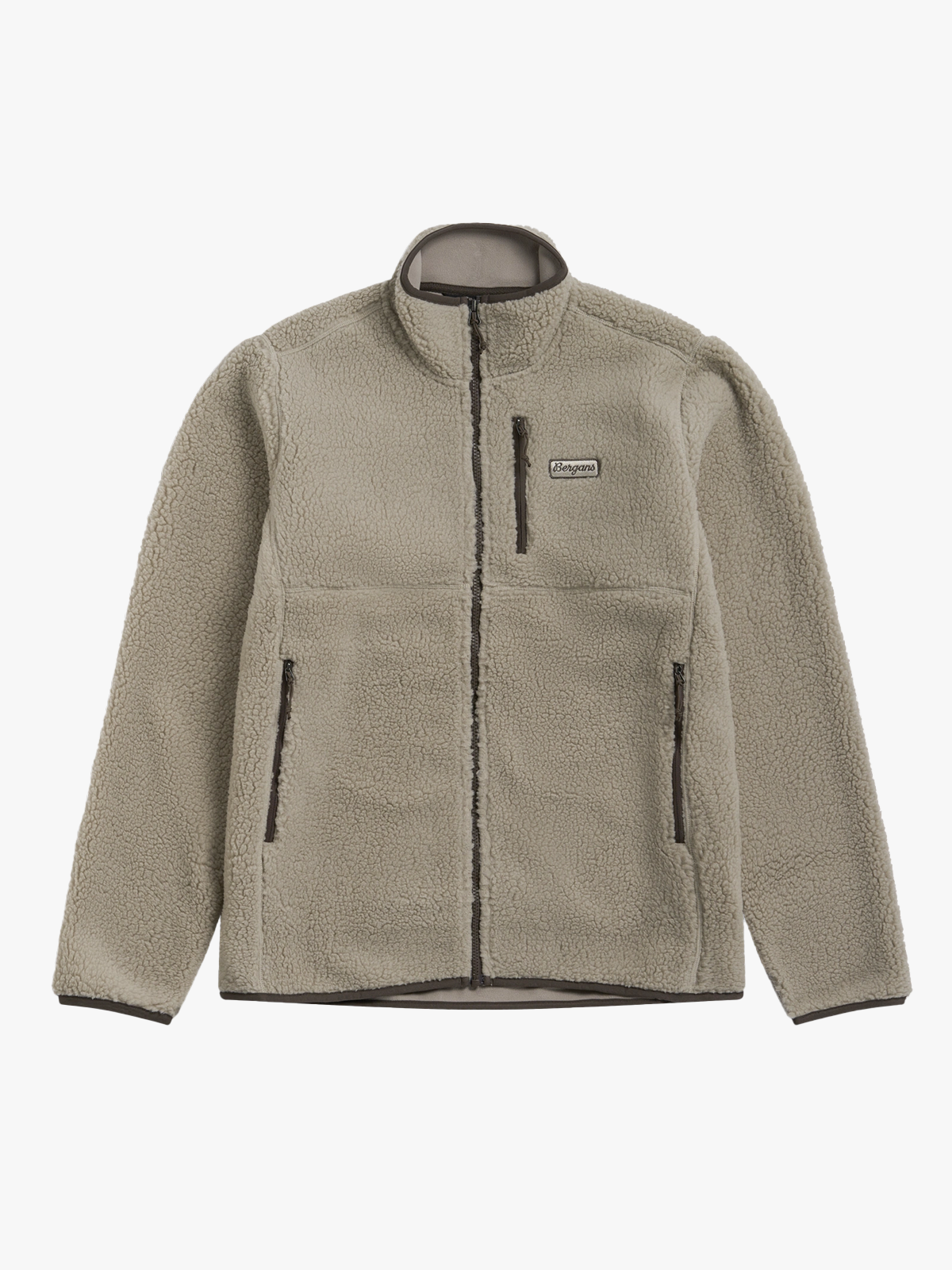 Bergans Lunnan Pile Fleece Jacket Men Coastal Sand