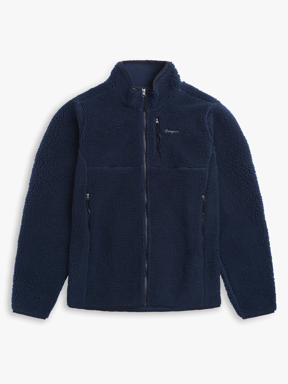 Bergans Lunnan Pile Fleece Jacket Men Navy Blue