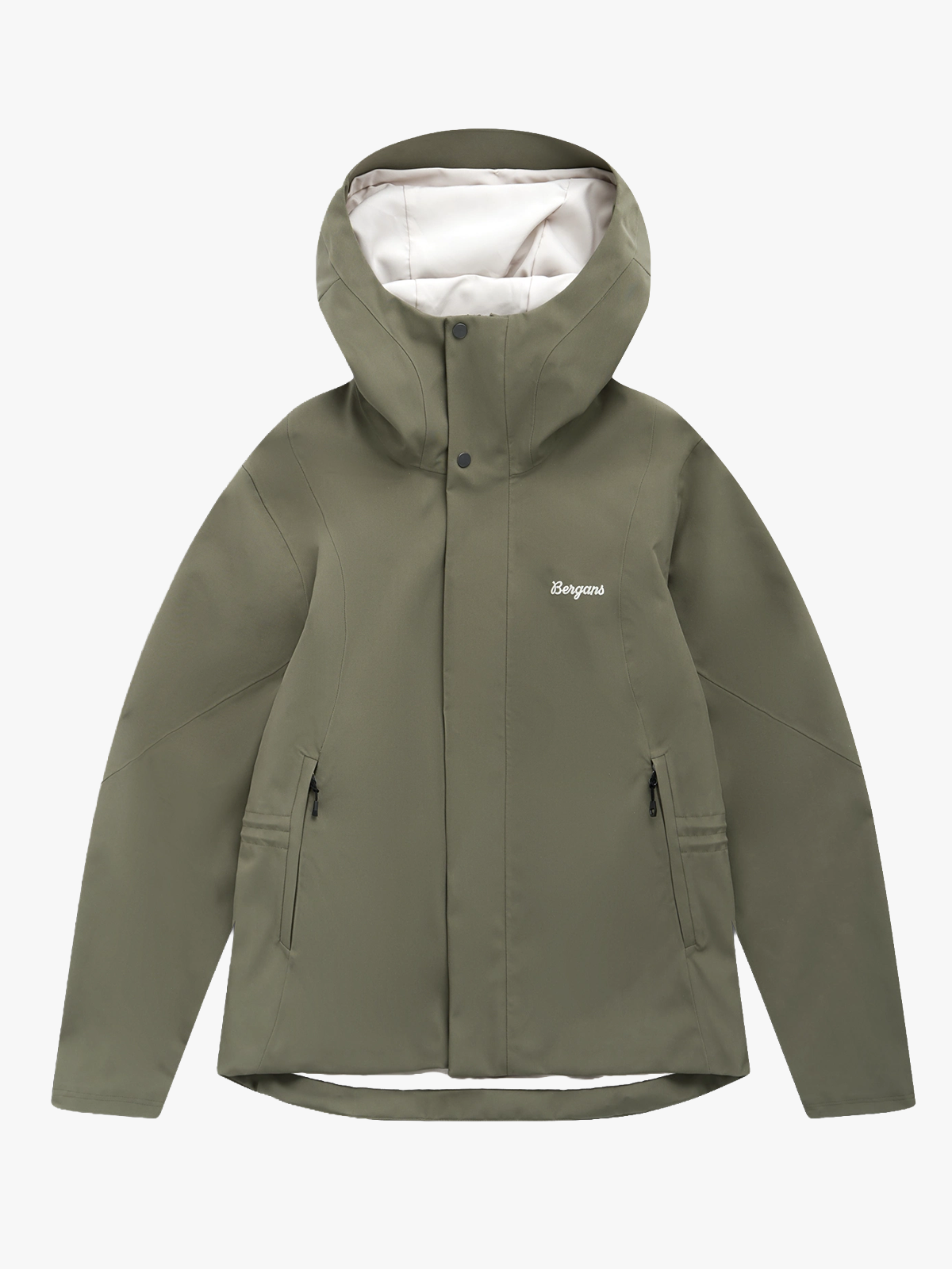 Bergans Vega 2L Shell Jacket Women Green Mud