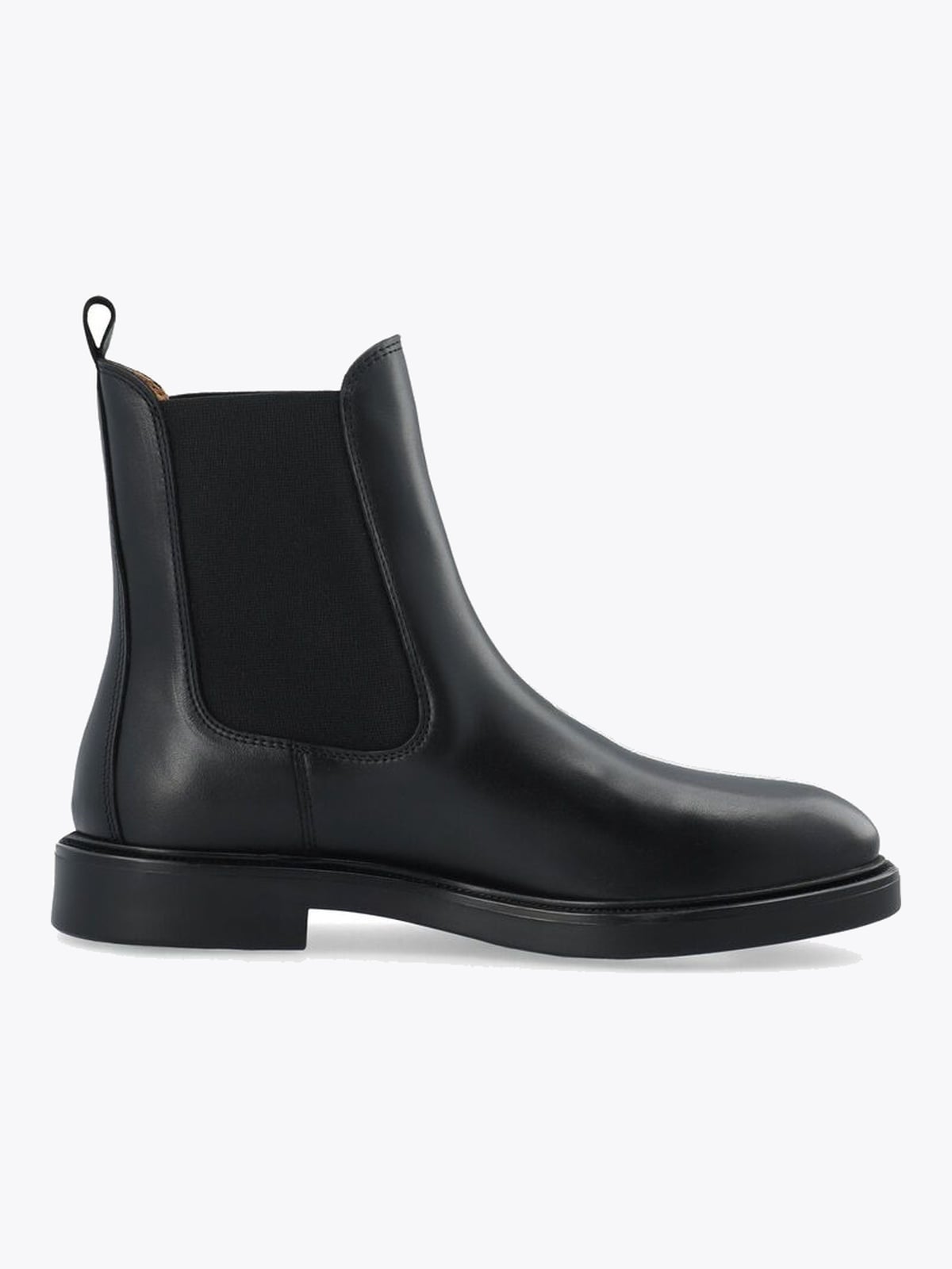 Bianco Adda Chelsea Boot Smooth Leather Black