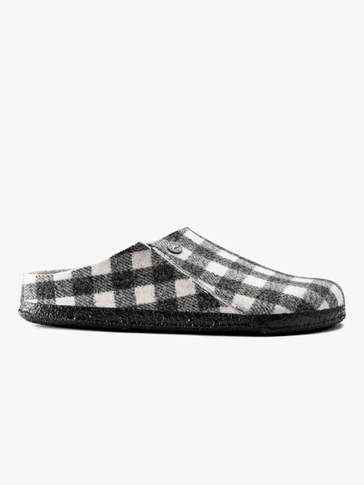 Birkenstock Zermatt Shearling Plaid White