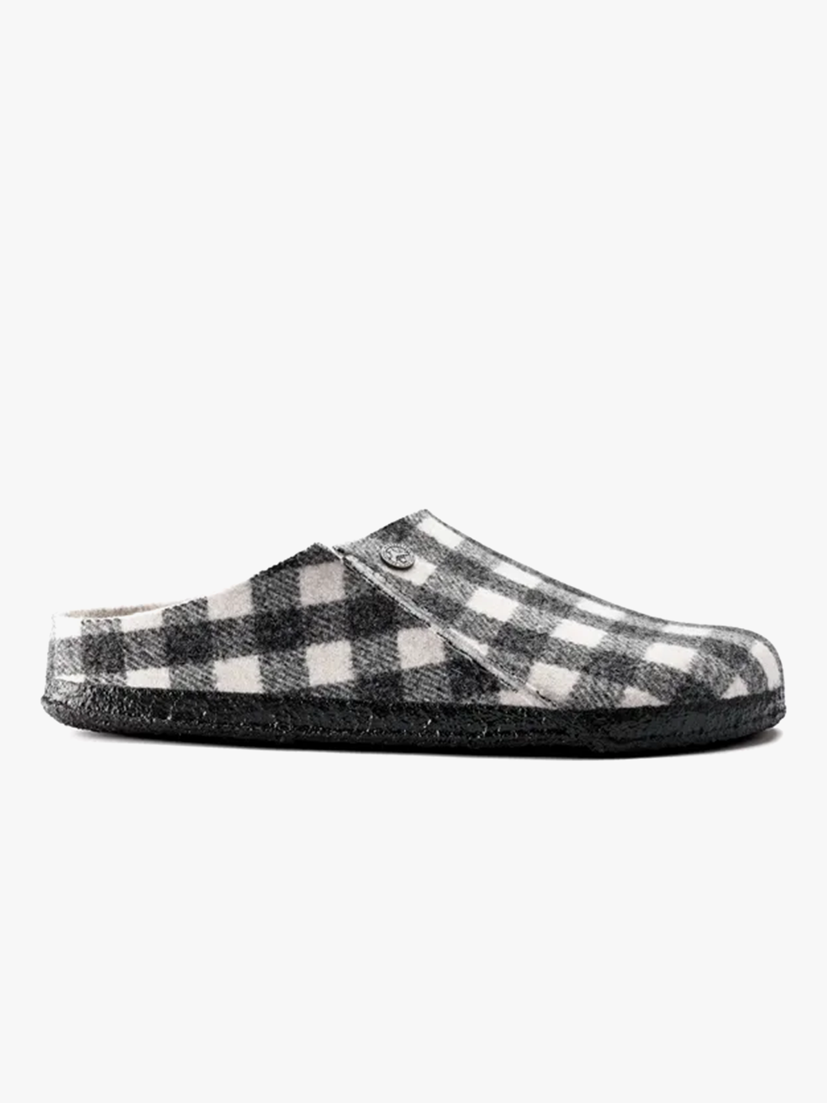 Birkenstock Zermatt Shearling Plaid White