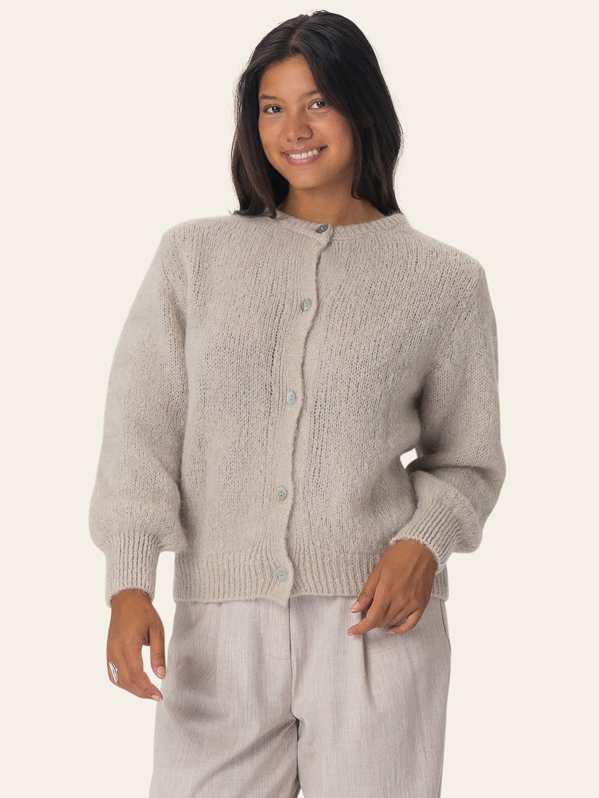 BYIC IdaIC Cardigan Beige