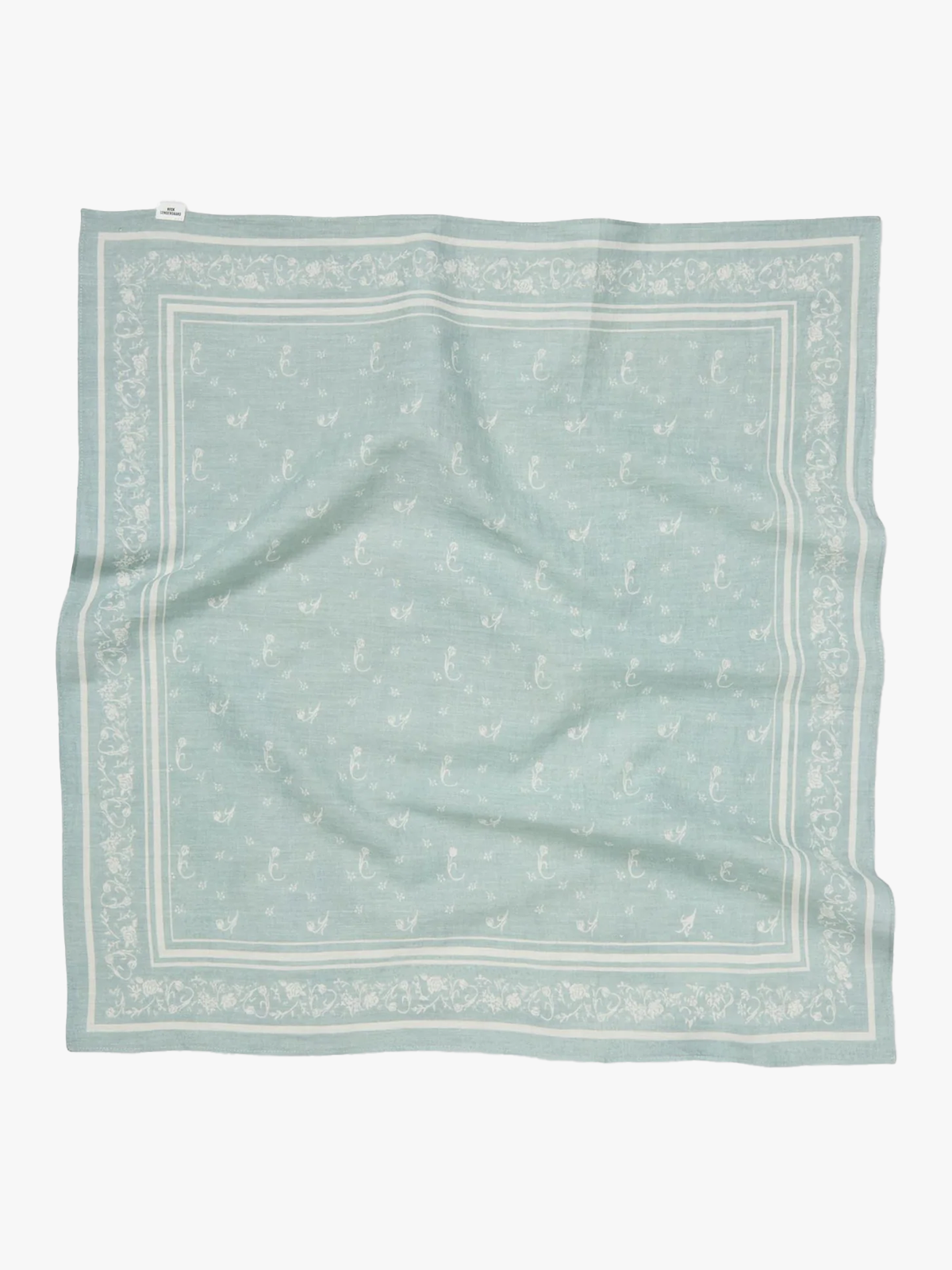 Becksöndergaard Tulipa Cotta Scarf Silver Blue