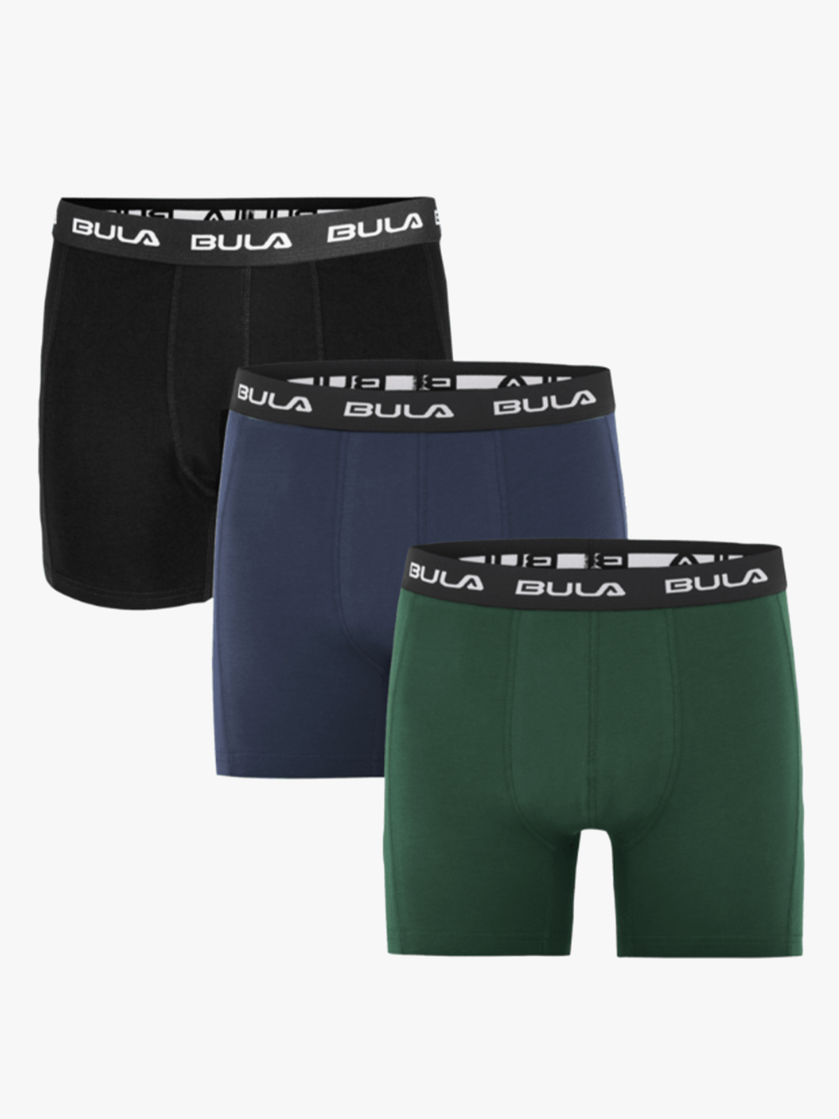 Bula Frame 3-Pack Boxers Pine / Black / Navy