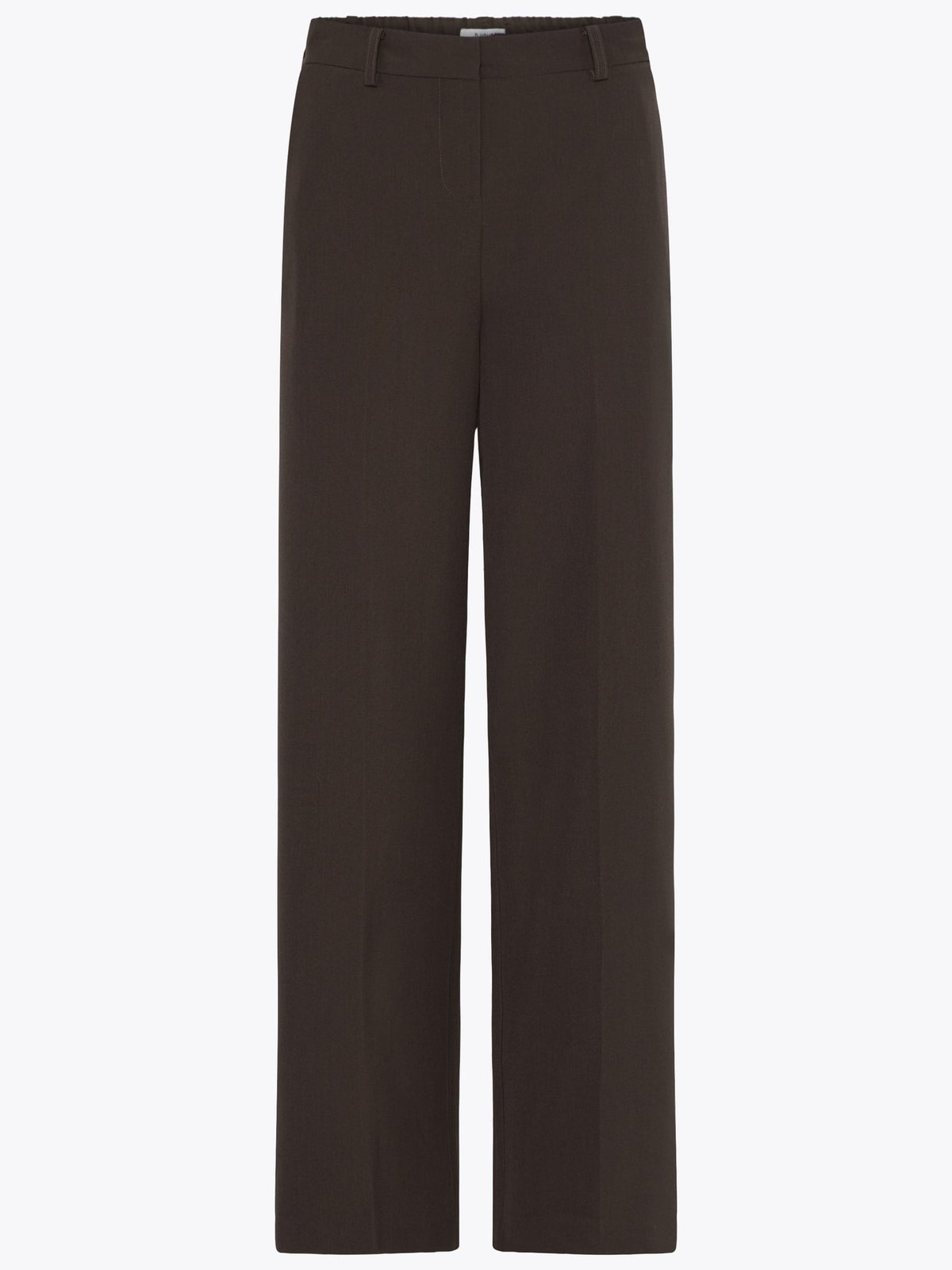 B.YOUNG Danta Wide Leg Pants 2 Java Melange - Brown