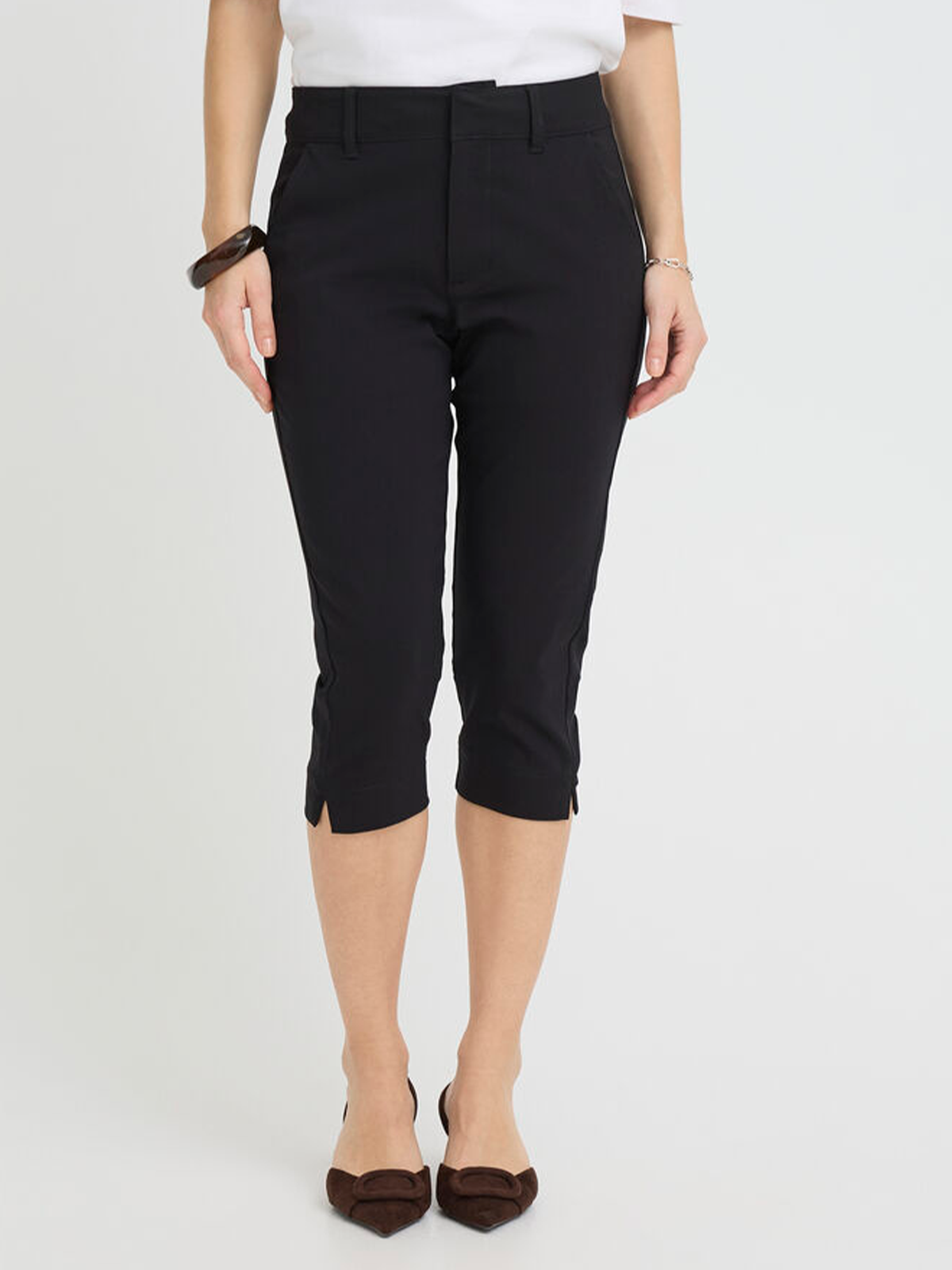 B.YOUNG Dixi Capri Pants Black