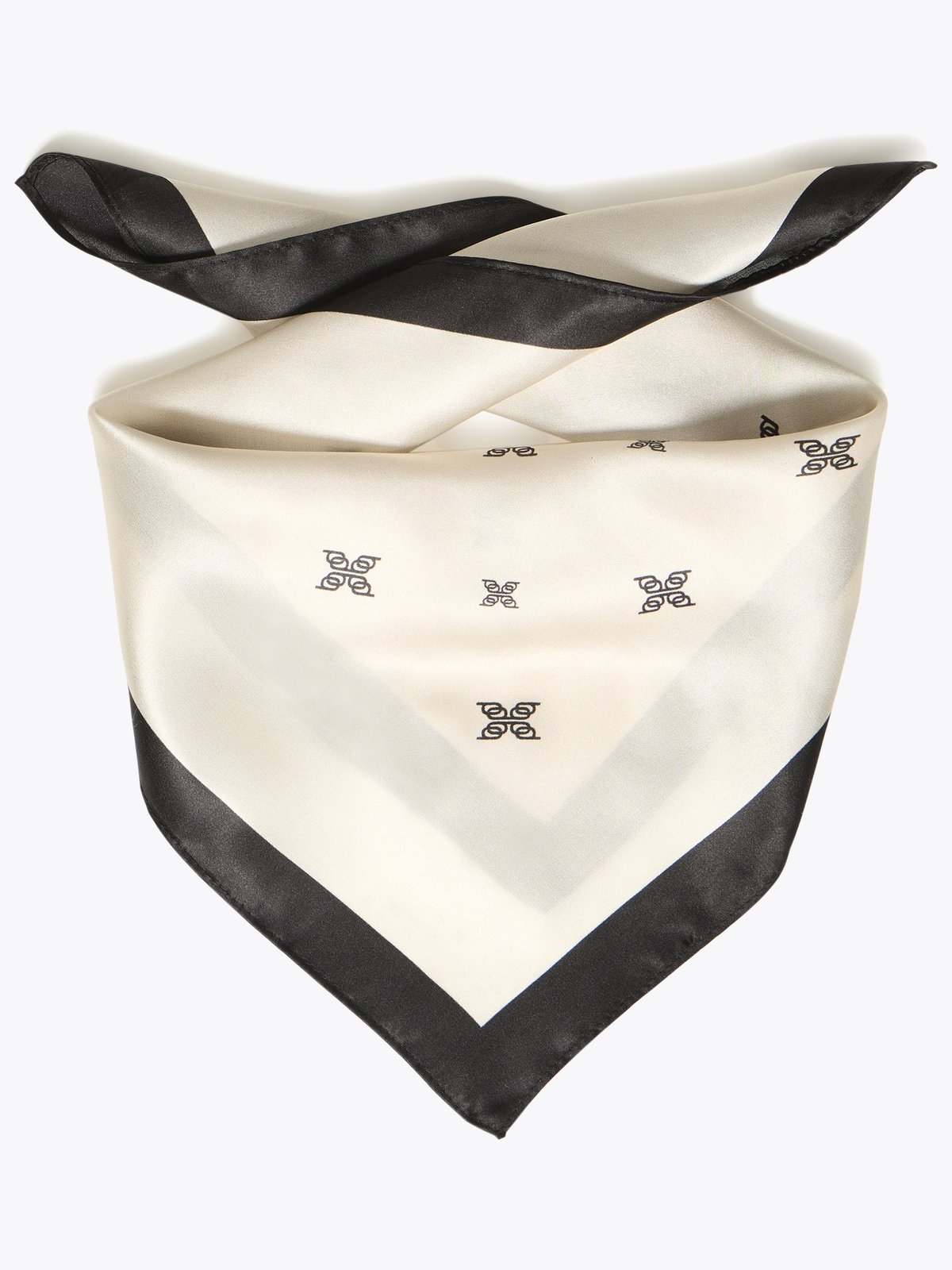 B.YOUNG Wioletta Logo Scarf White