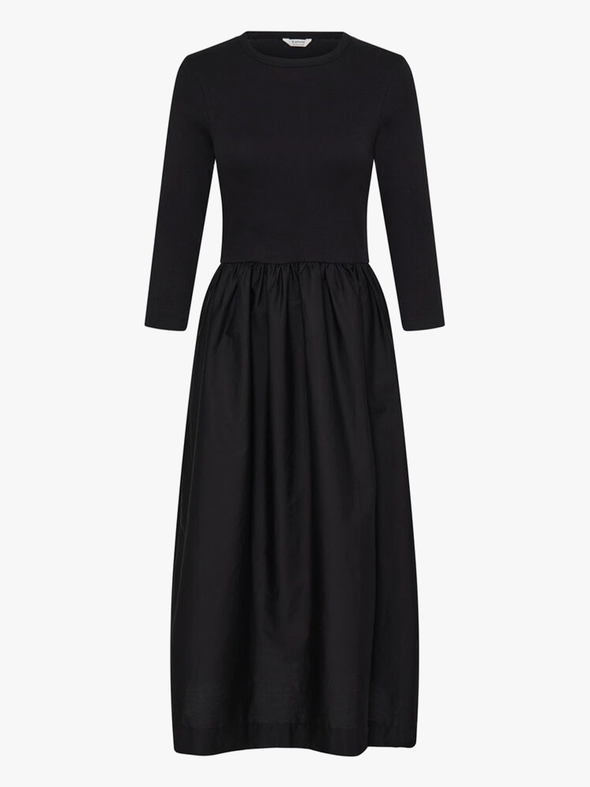 B.YOUNG Sunnia Oneck Dress Meteorite - Black