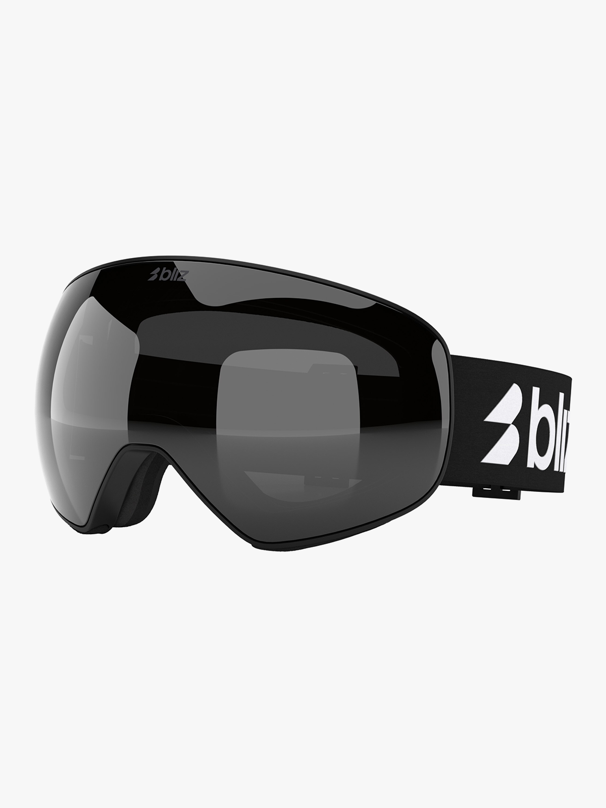 Bliz Floz Matte black - Brown/silver mirror