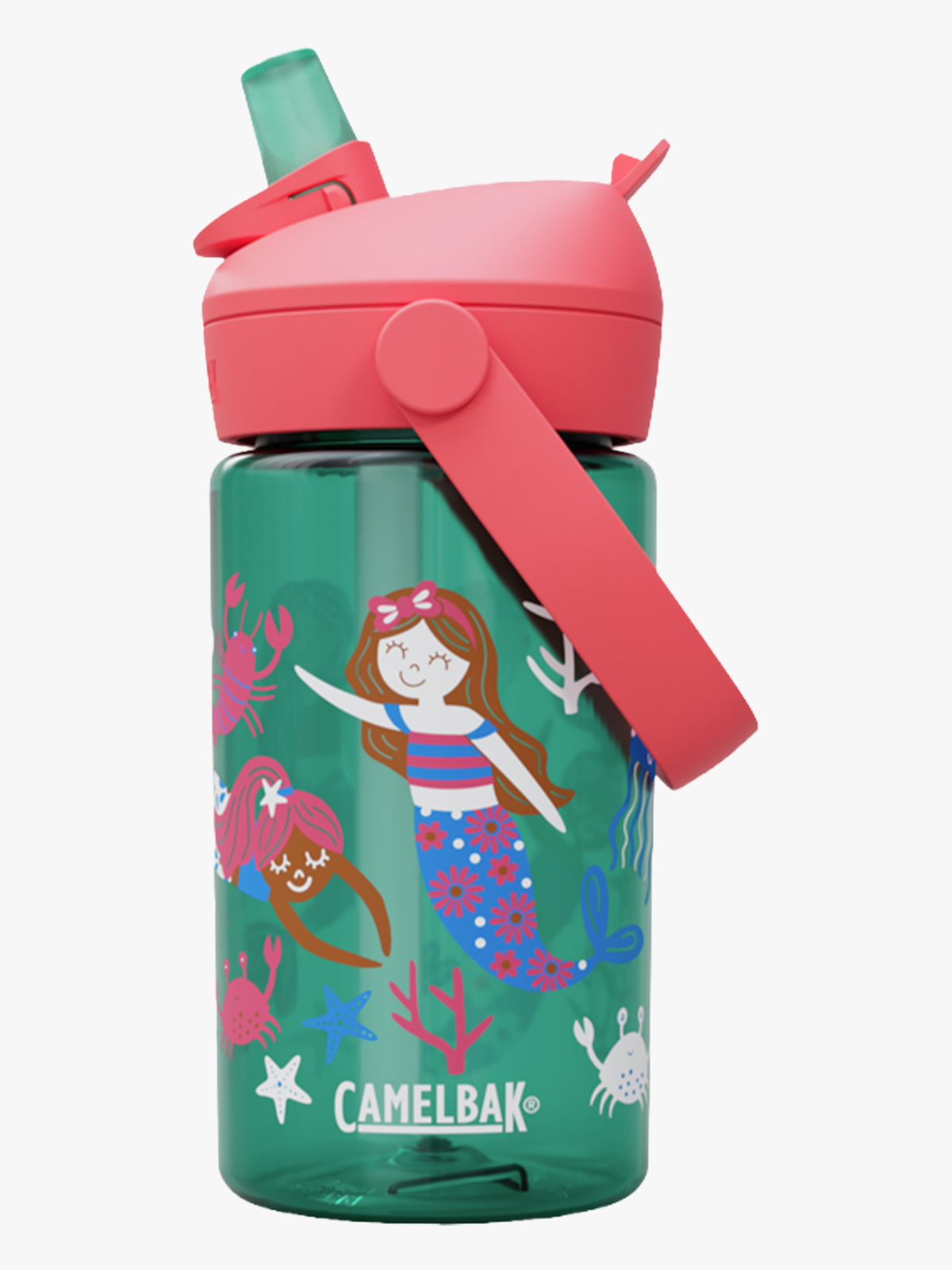 Camelbak Drikkeflaske Thrive Flip Straw Kids 0,4L Grønn