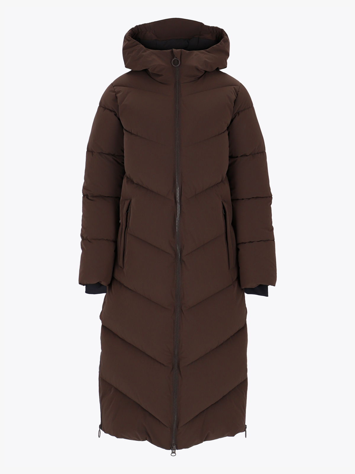 Comprimé Long Parka Coffee