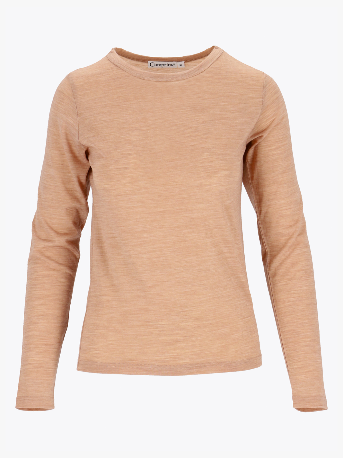 Comprimé Basic Wool Longsleeve Nude
