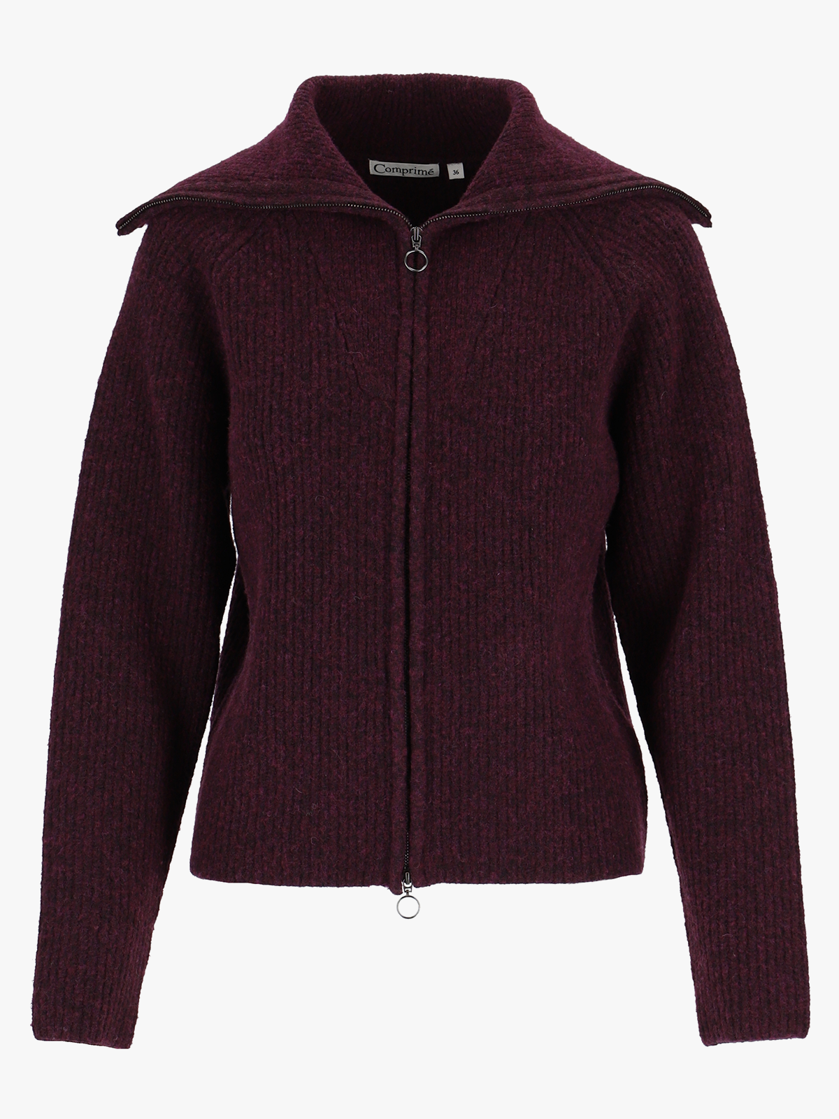 Comprimé Boucle Sweater Burgunder