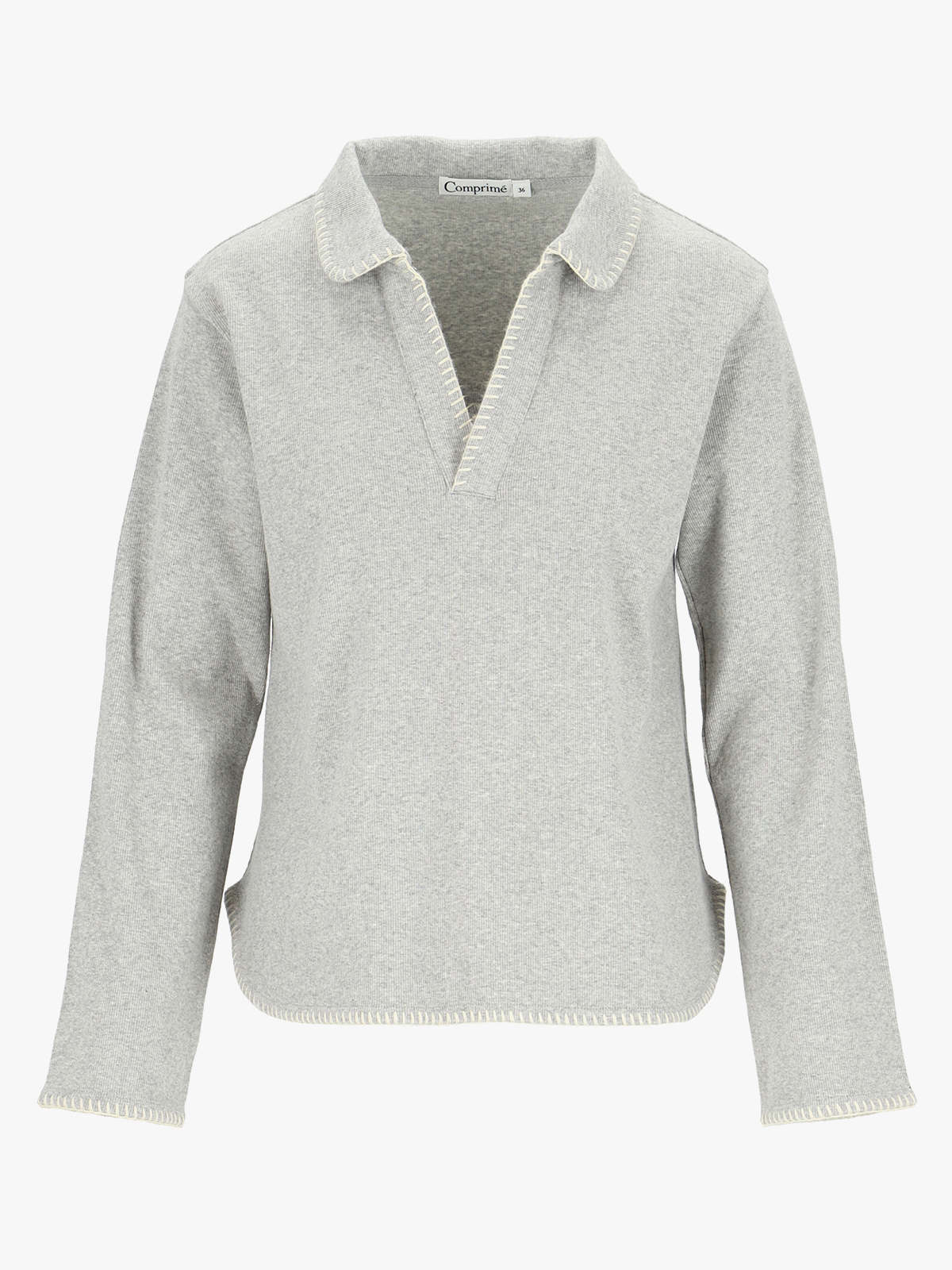 Comprimé Rugby Sweater Grey Melange