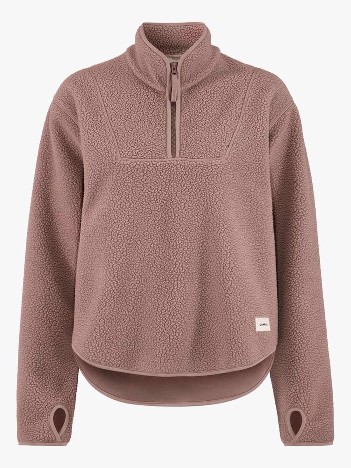 Craft Join Pile Fleece Half Zip Potpurri