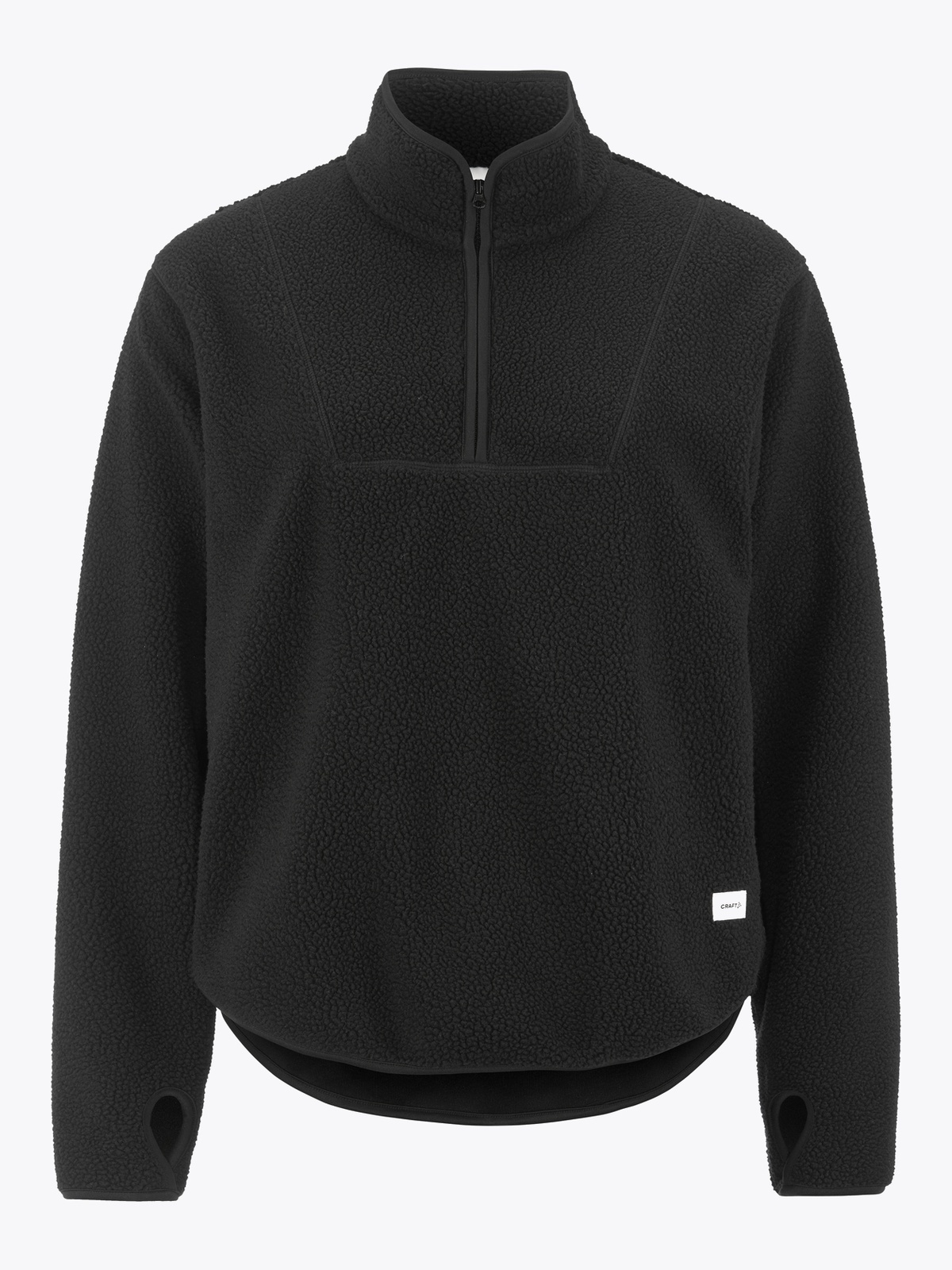 Craft Join Pile Fleece Half Zip Black