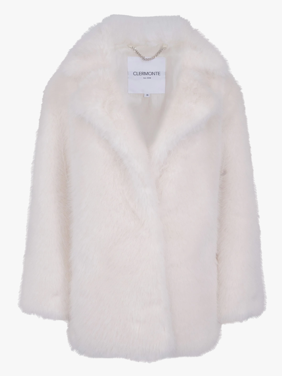 Clermonte Maya Faux Fur White