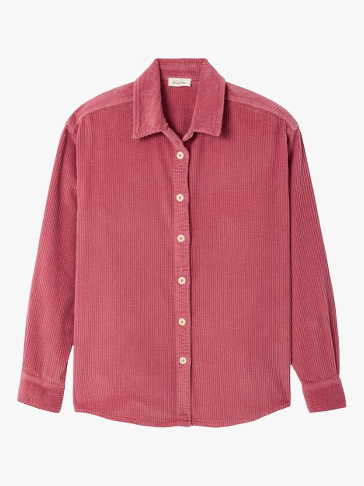 American Vintage Padow Long Sleeve Shirt Vintage Rosewood