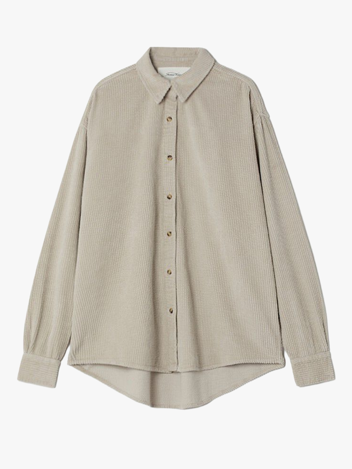 American Vintage Padow Long Sleeve Shirt Mastic