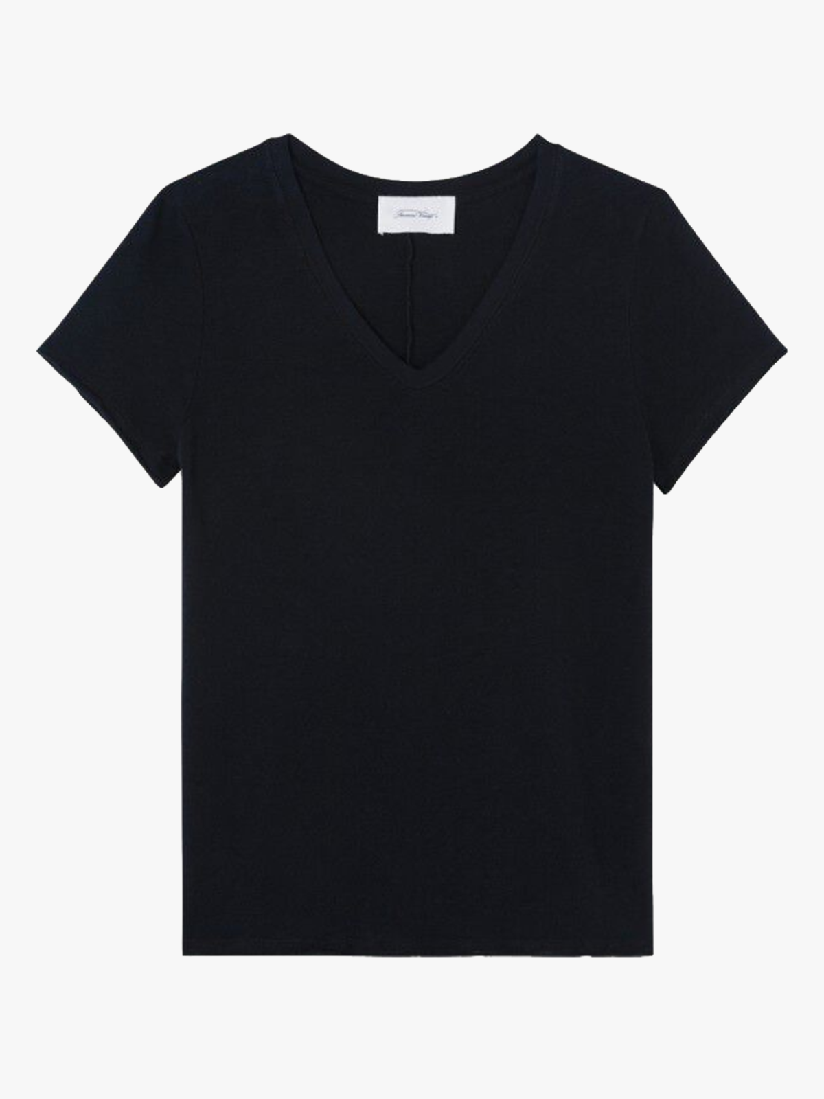 American Vintage Sonoma V-Neck T-Shirt Black