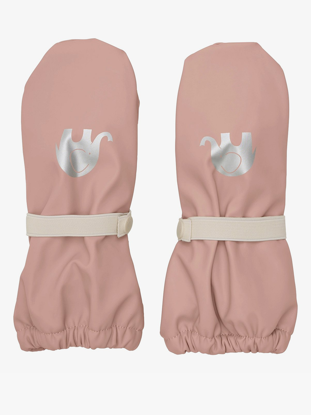 Celavi Padded Pu Mittens Misty Rose