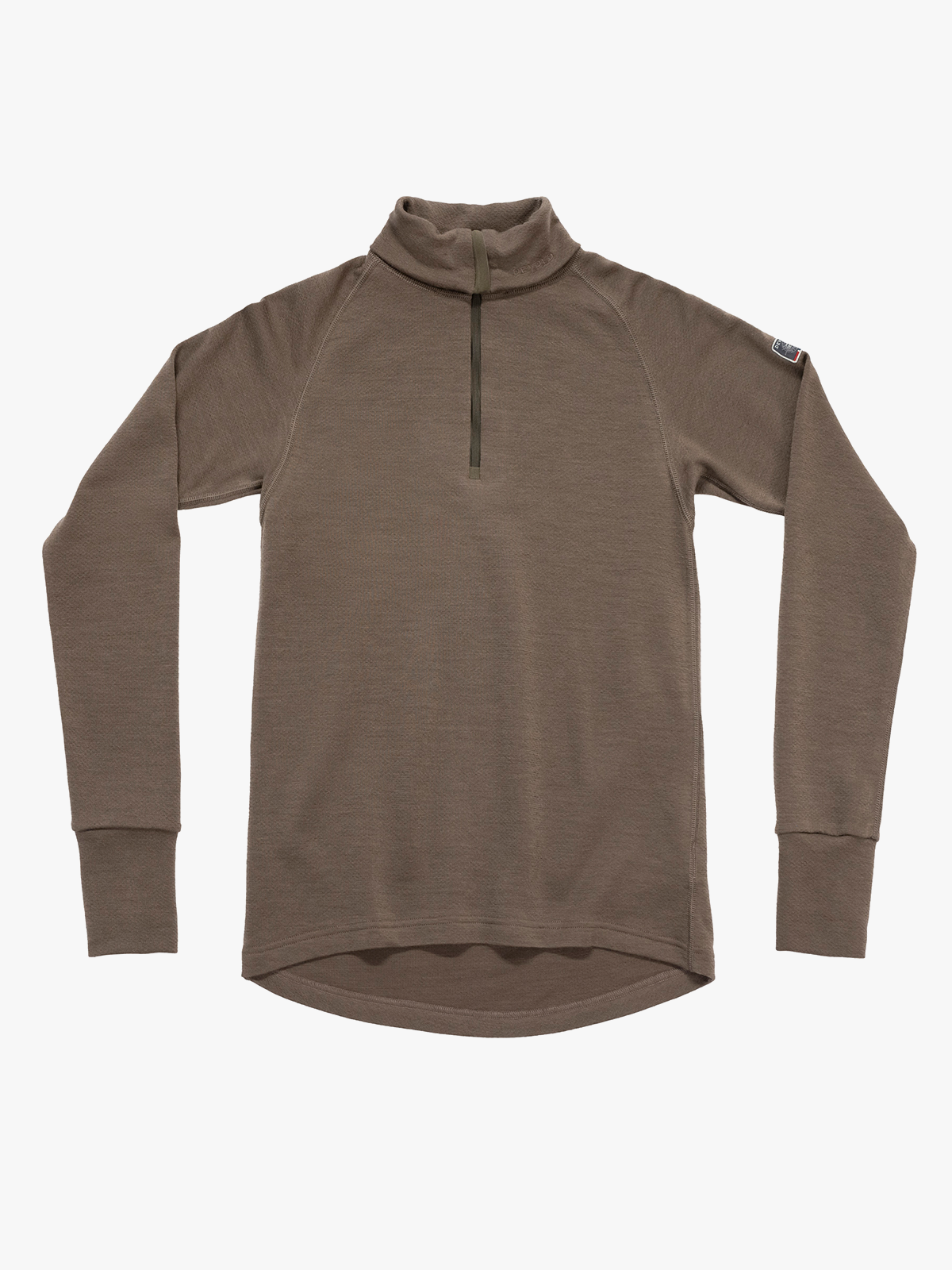 Devold Expedition Merino 235 Zip Neck Woman Grå