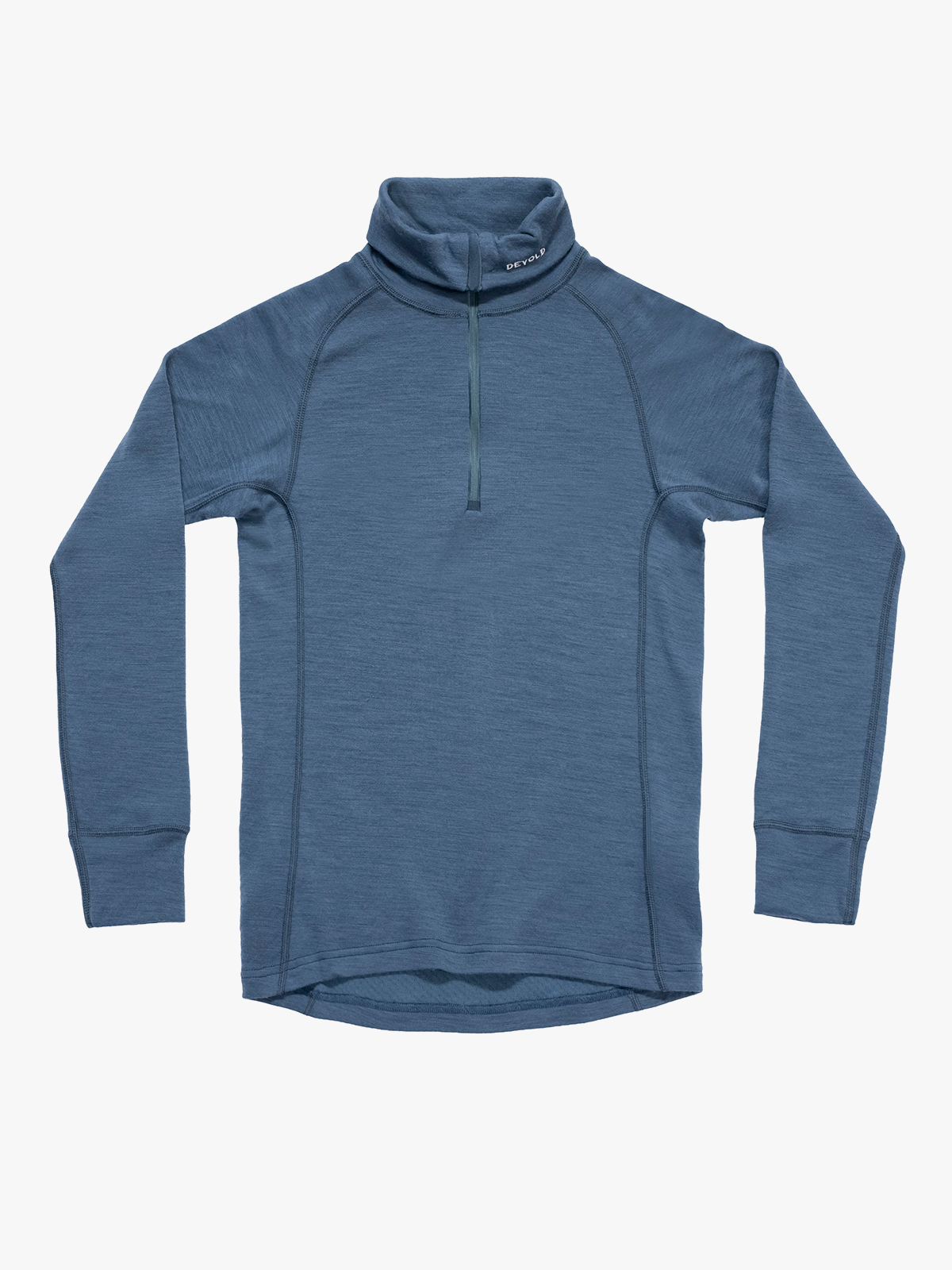 Devold Duo Active Merino 205 Zip Neck Man Blå