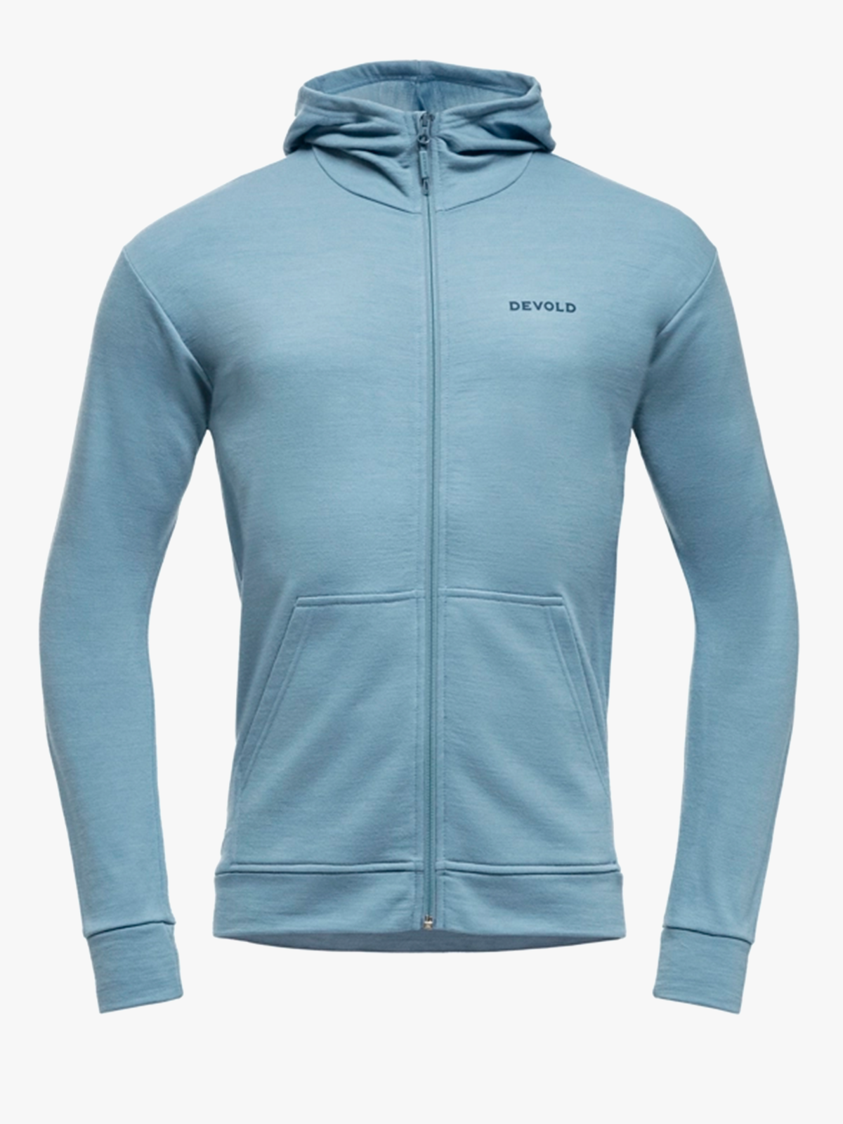 Devold Everyday Zip Hoodie Man Skyblue