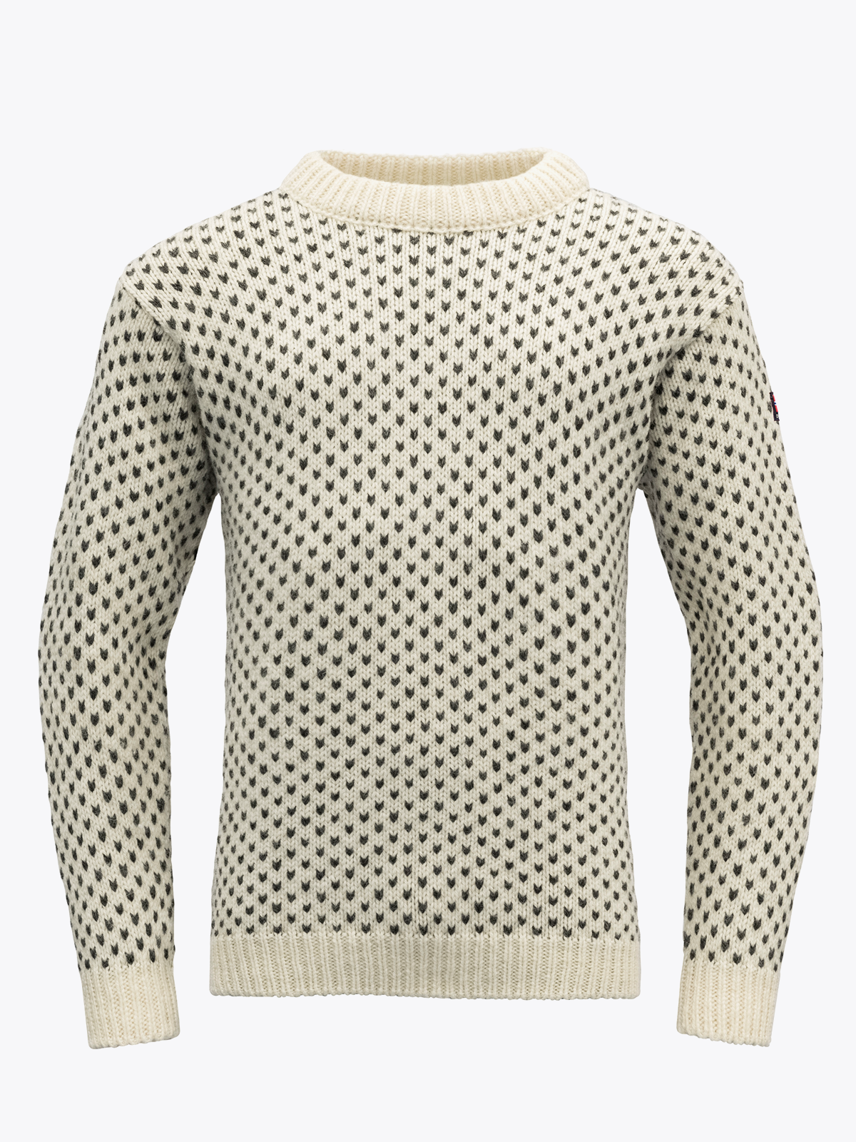 Devold Nordsjø Wool Sweater Offwhite