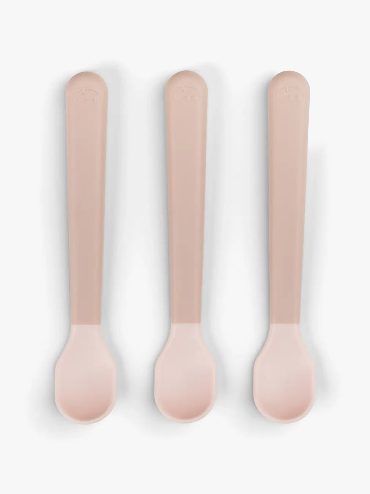 Done by Deer Foodie easy-grip baby spoon 3-pack Powder