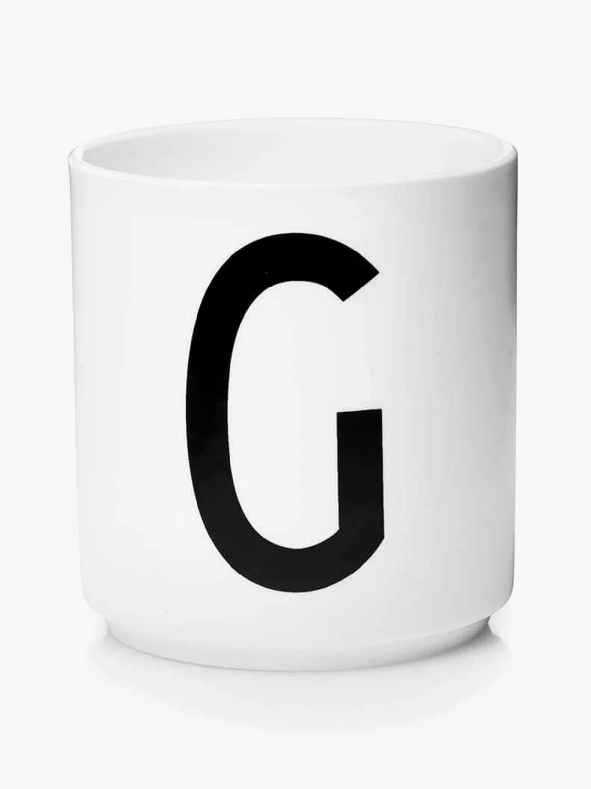 Design Letters Personal Porcelain cup Hvit