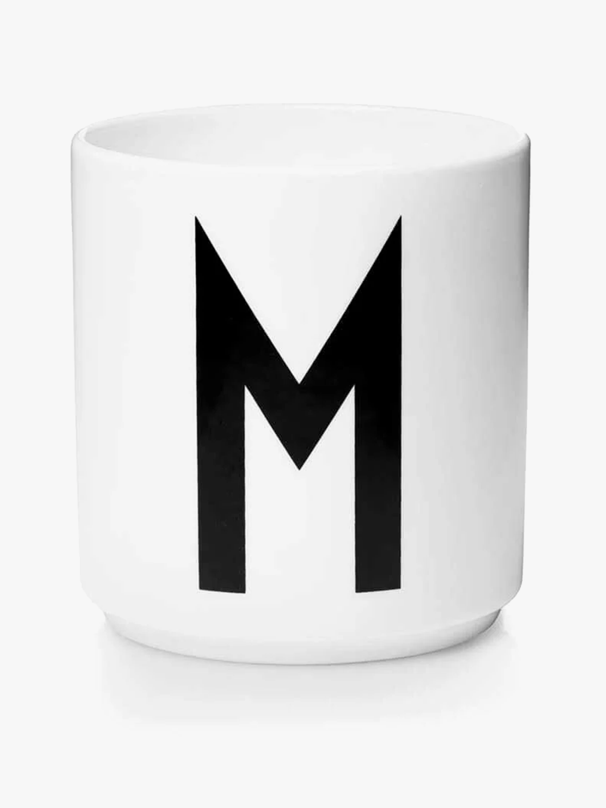 Design Letters Personal Porcelain cup Hvit
