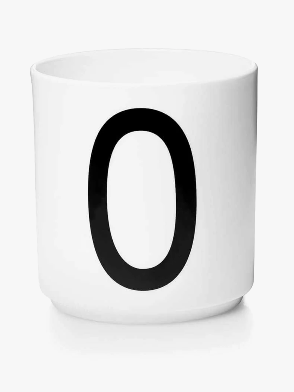 Design Letters Personal Porcelain cup Hvit