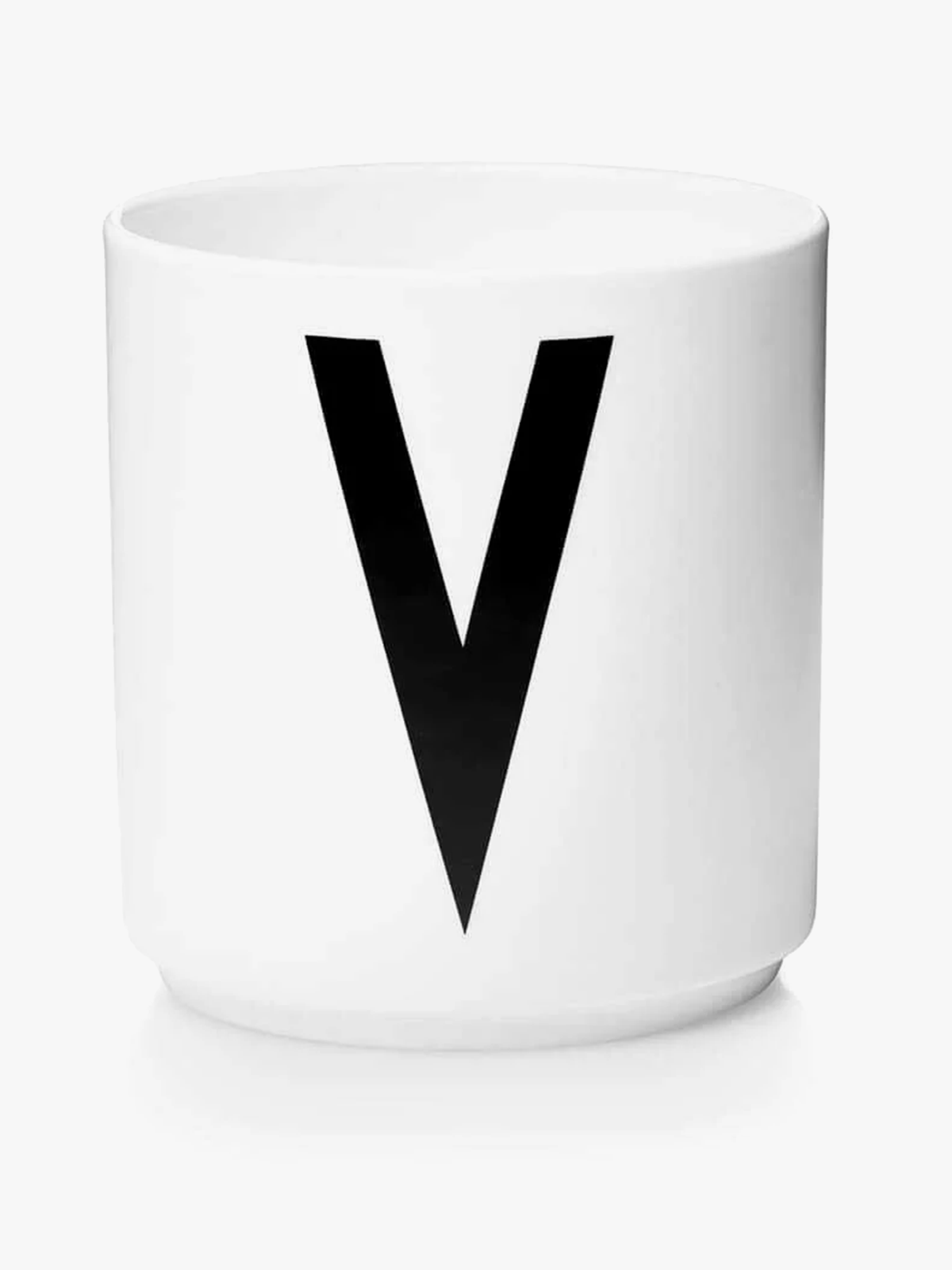 Design Letters Personal Porcelain cup Hvit