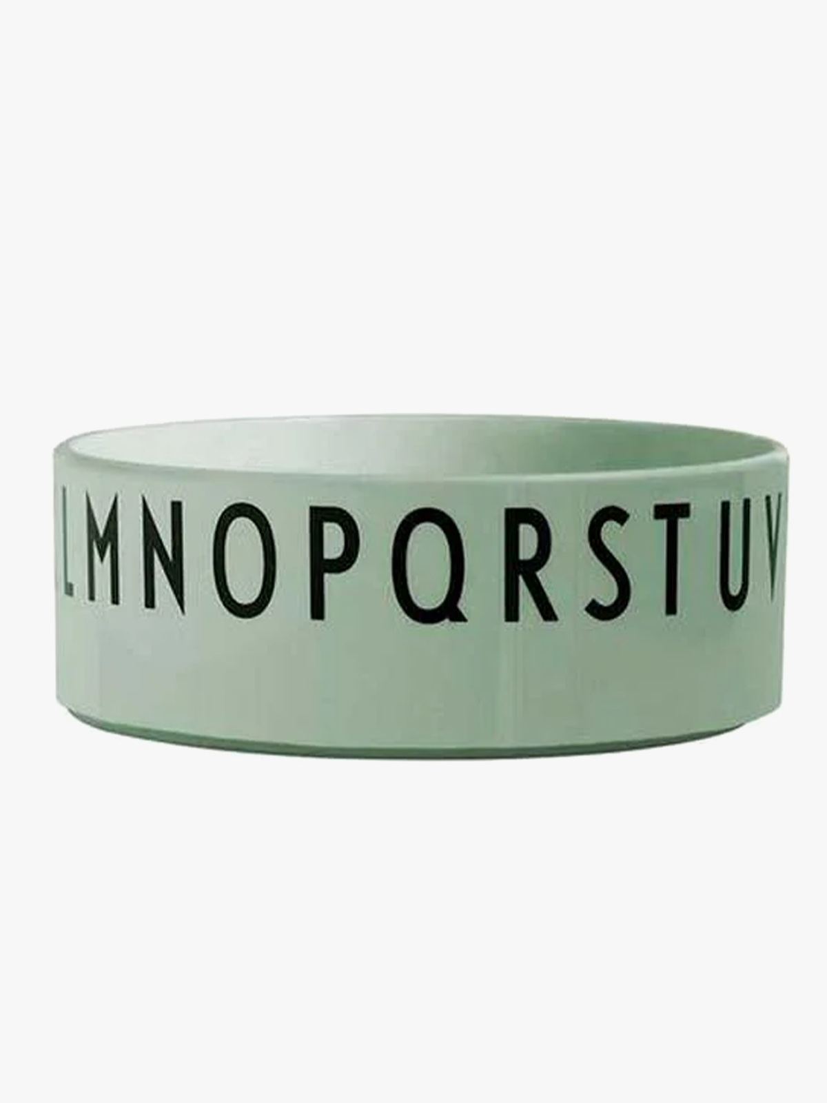 Design Letters Eat & Learn round bowl tritan Green