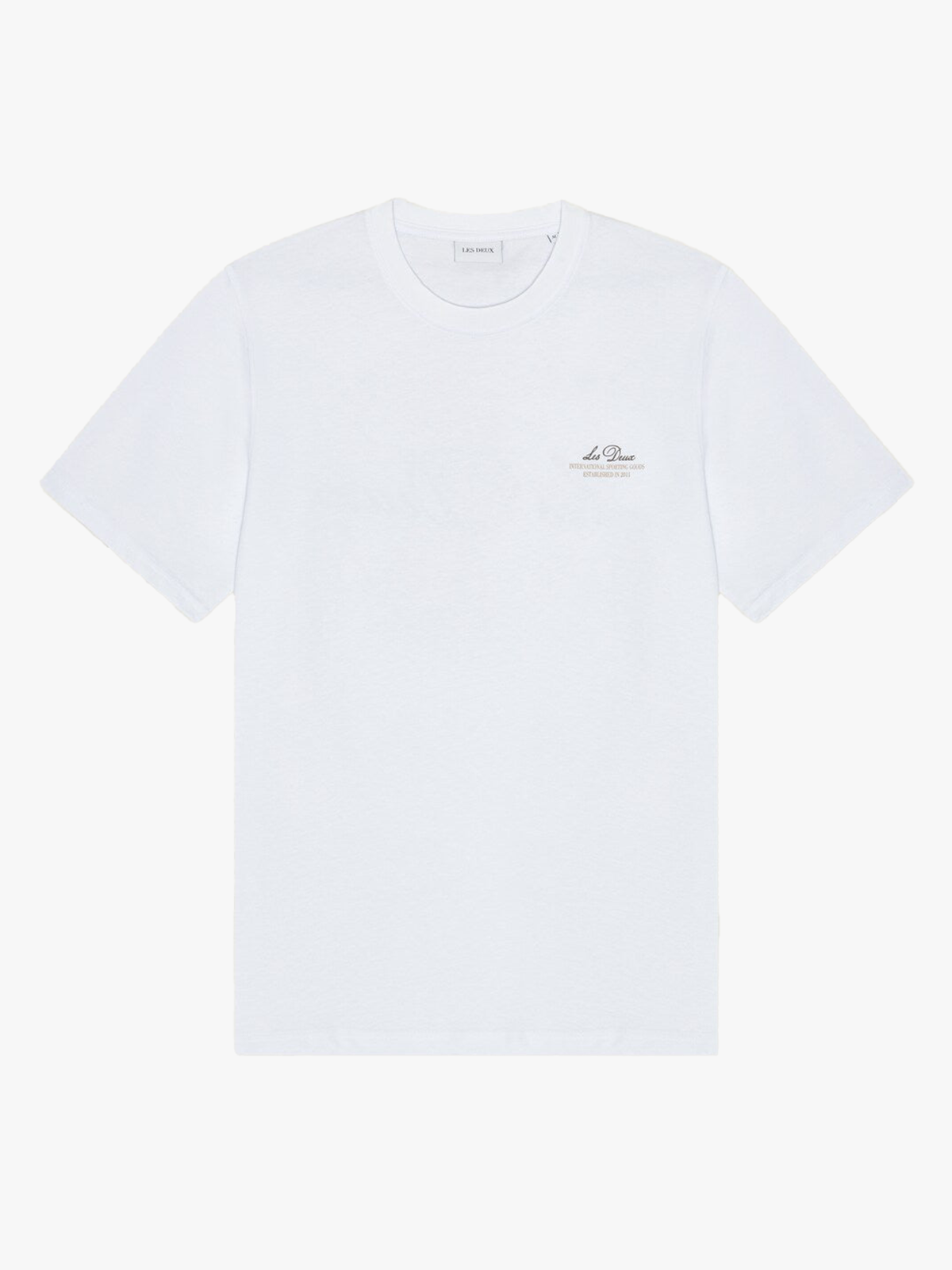 Les Deux Ben Globe T-Shirt White