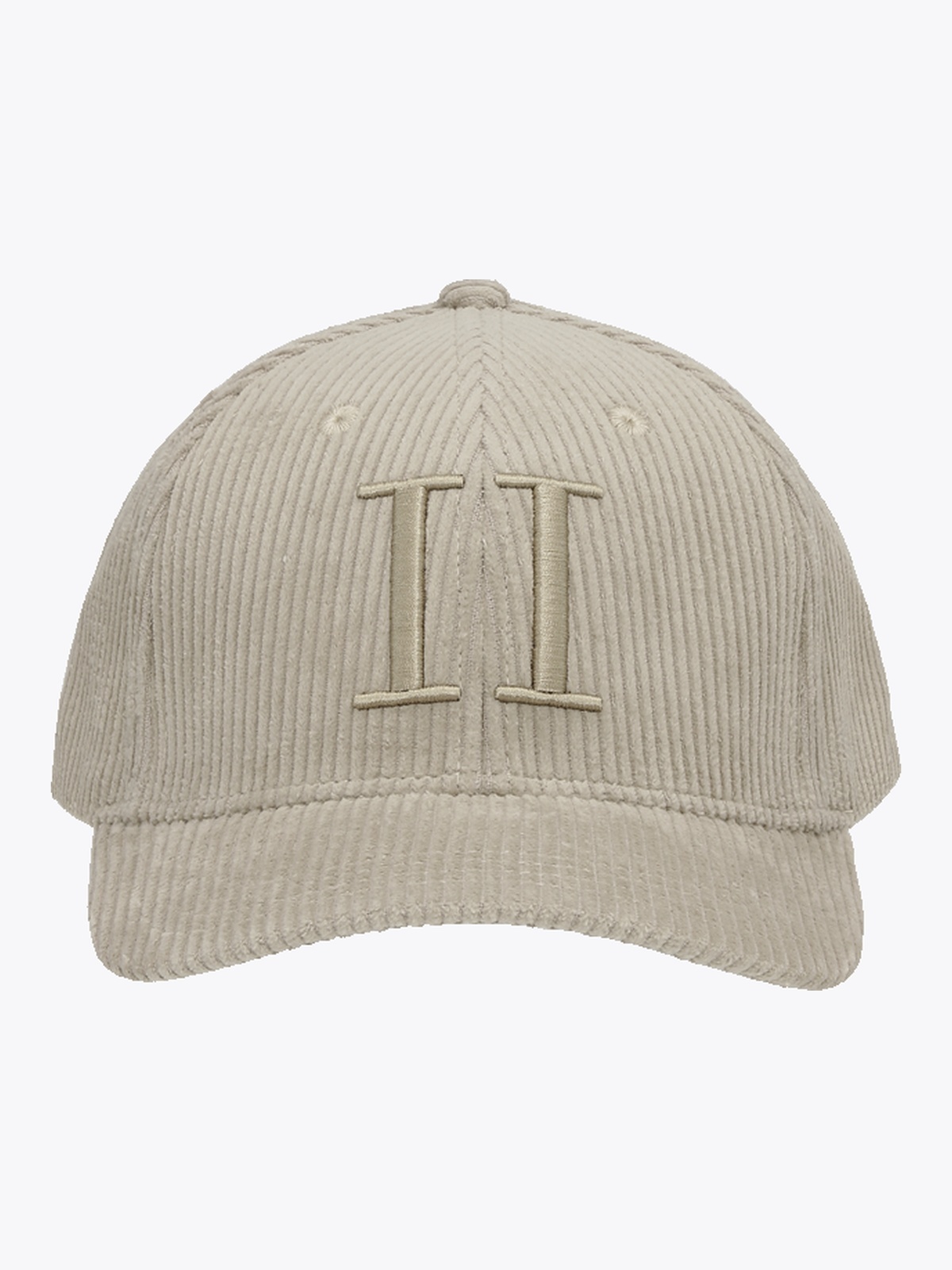 Les Deux Core Corduroy Baseball Cap Beige