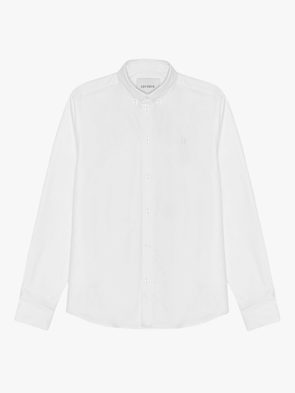 Les Deux Konrad Oxford Shirt White