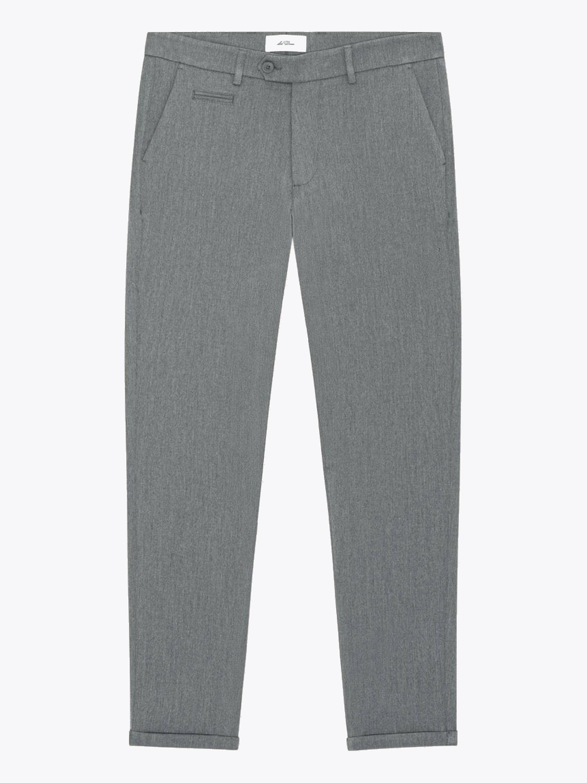 Les Deux Como Suit Pants Grey Melange