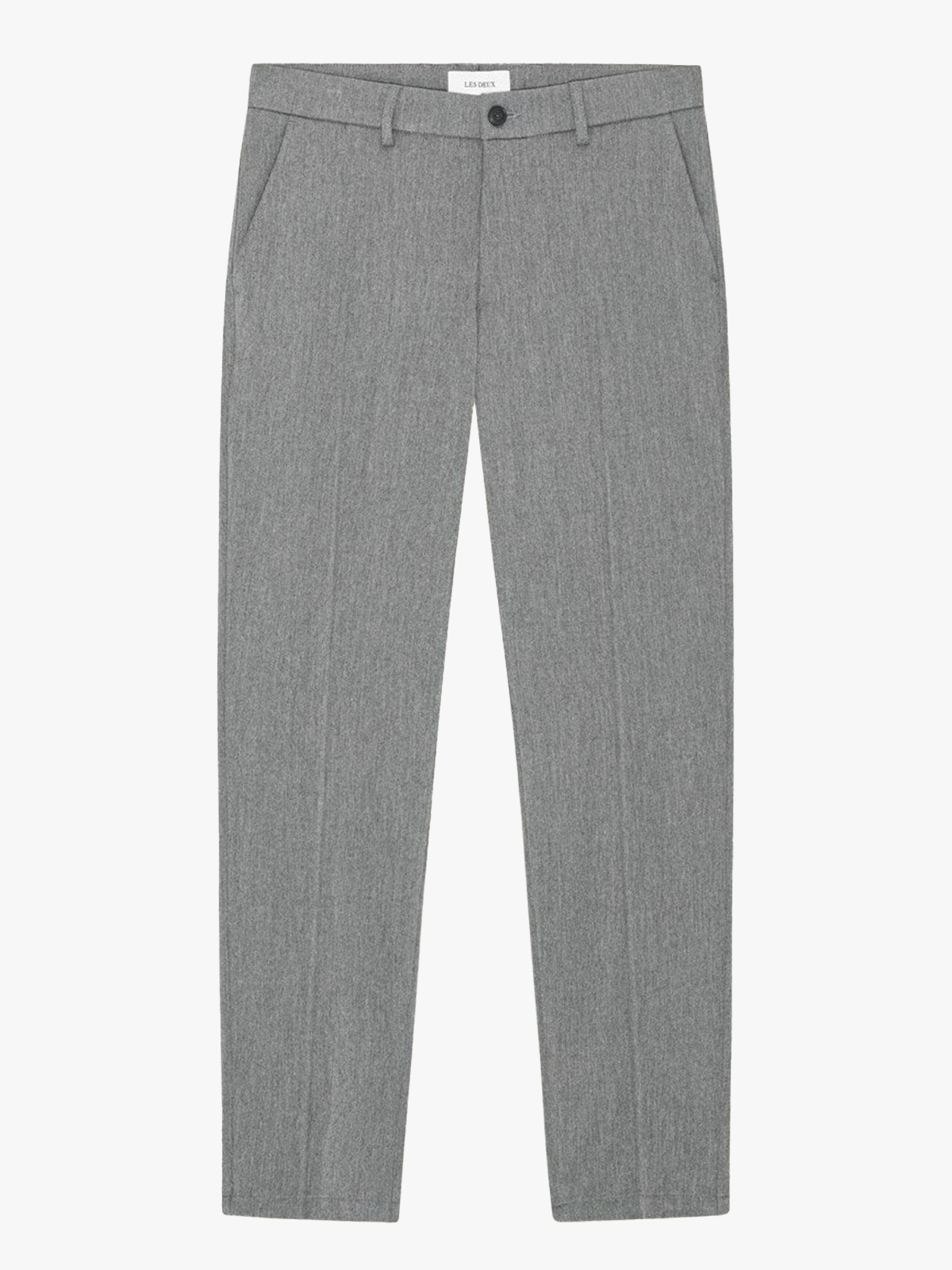 Les Deux Como Regular Suit Pants Grey Melange