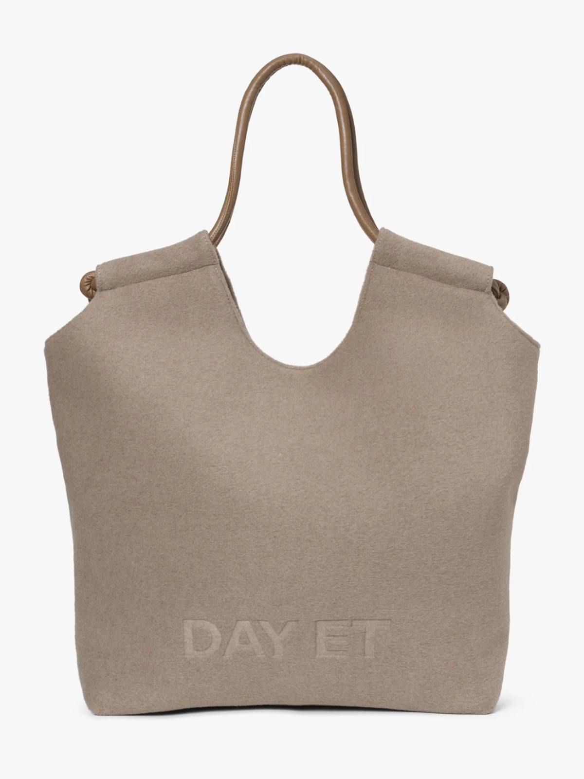 DAY ET Day Woolen Tote Chocolate Chip / Brown