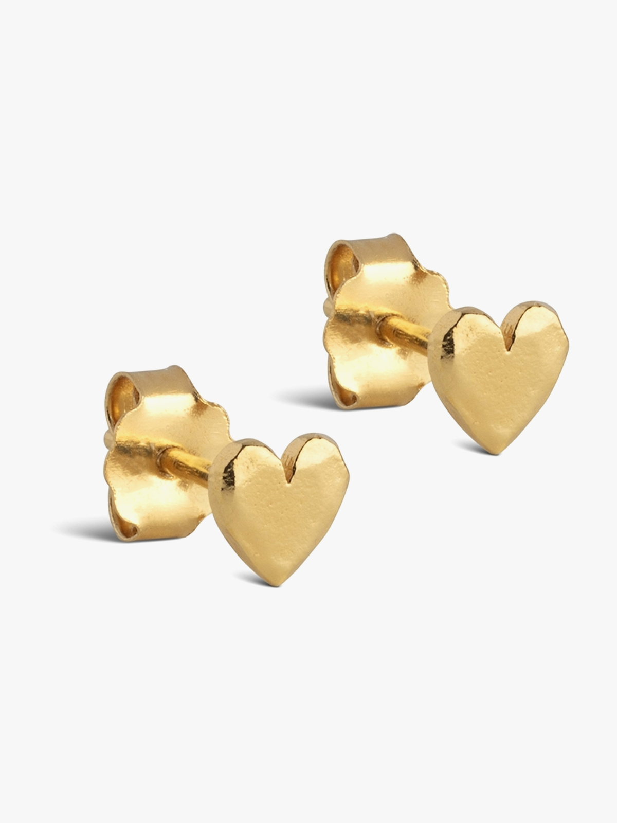 ENAMEL Copenhagen Heart Studs Gull