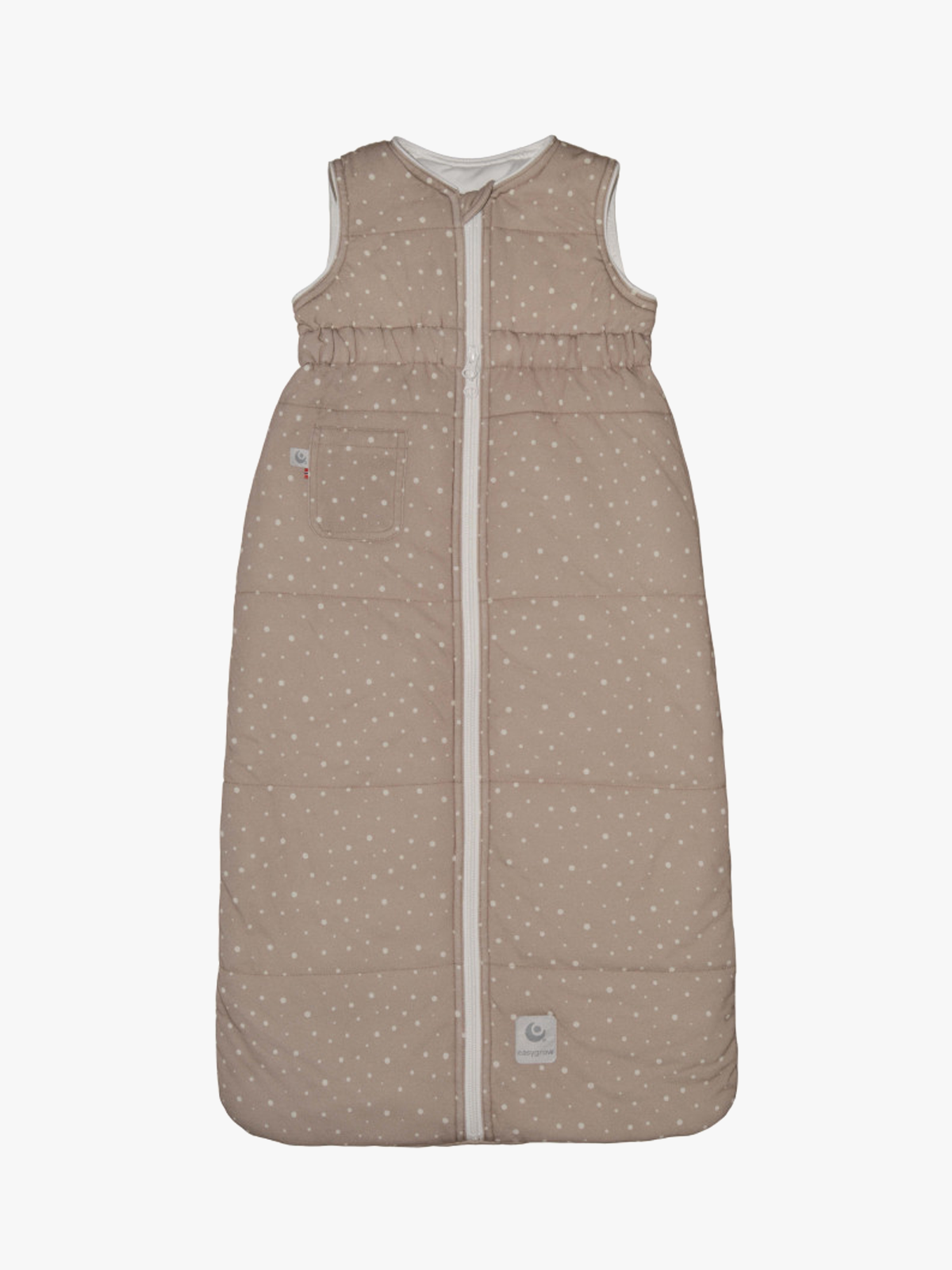 Easygrow Night Bag 0-6 Dot Taupe