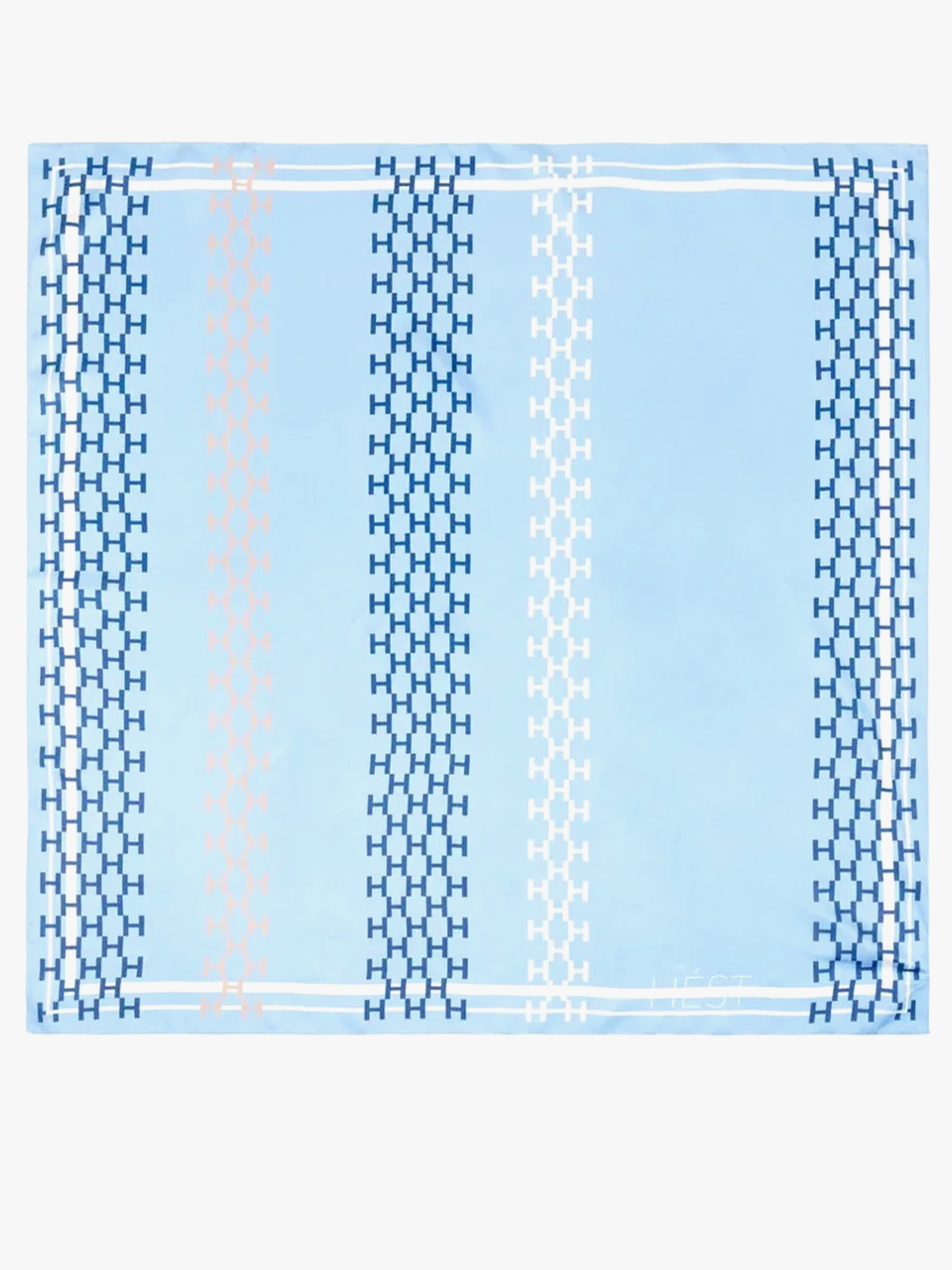 Hést Isadora Silk Scarf Large Skyway