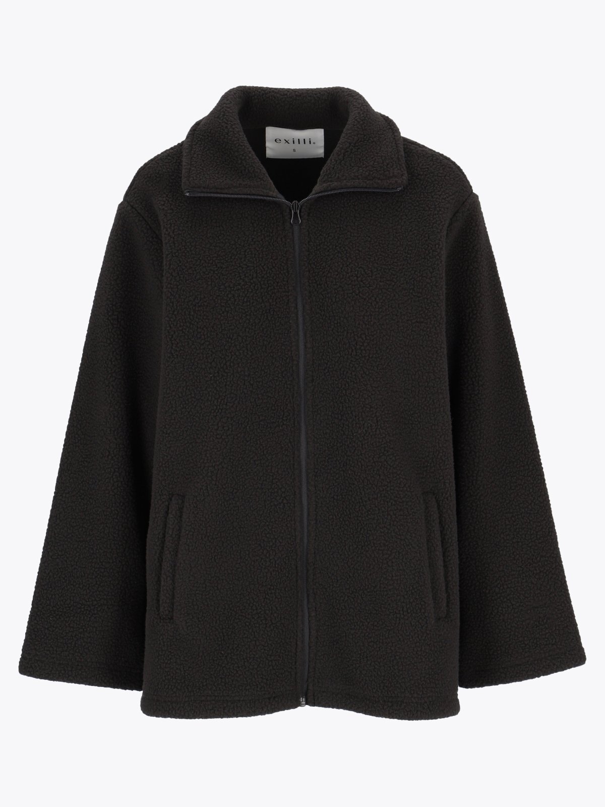 Exilli Ember Pile Zip Jacket Black