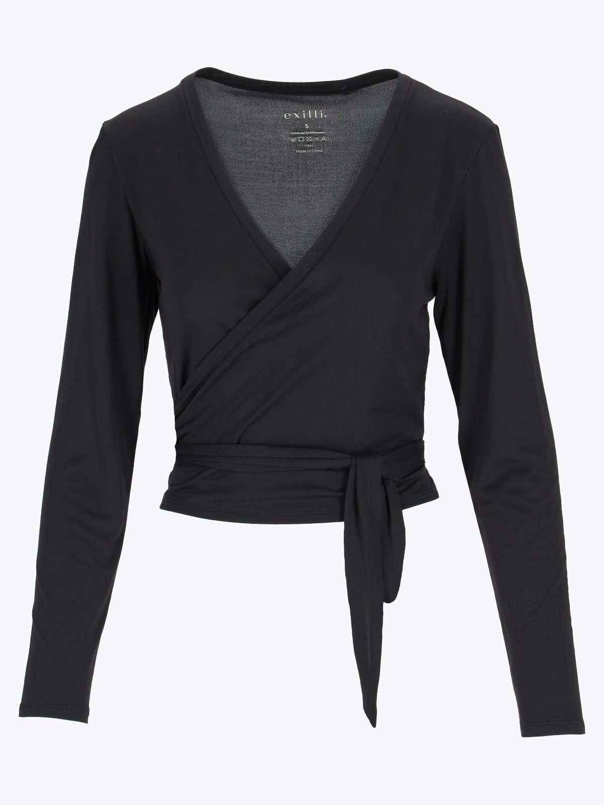 Exilli Luna Wrap Top Black