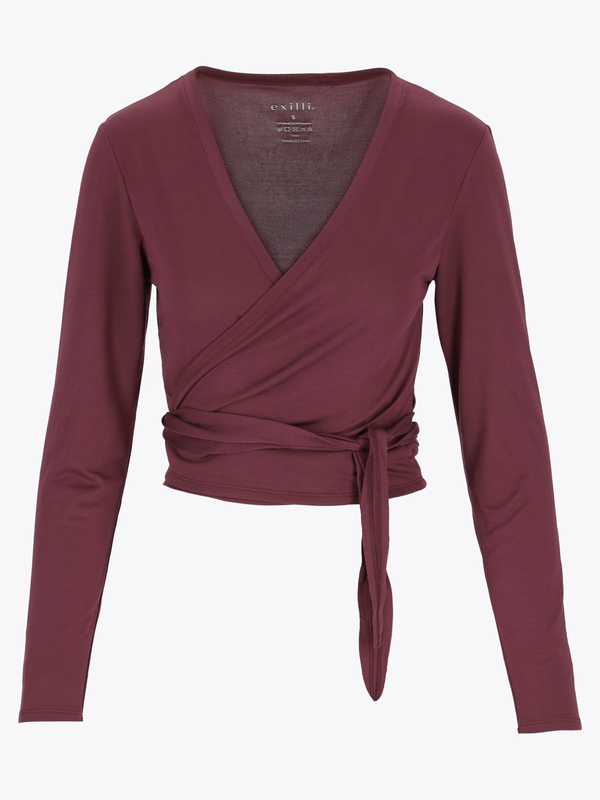 Exilli Luna Wrap Top Mulberry
