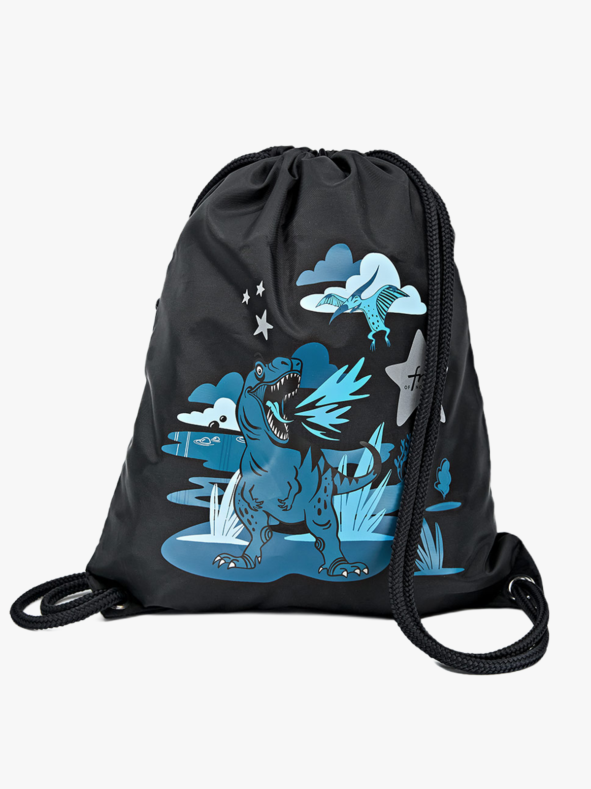 FRII Gymbag Retro Blue Dinosaur
